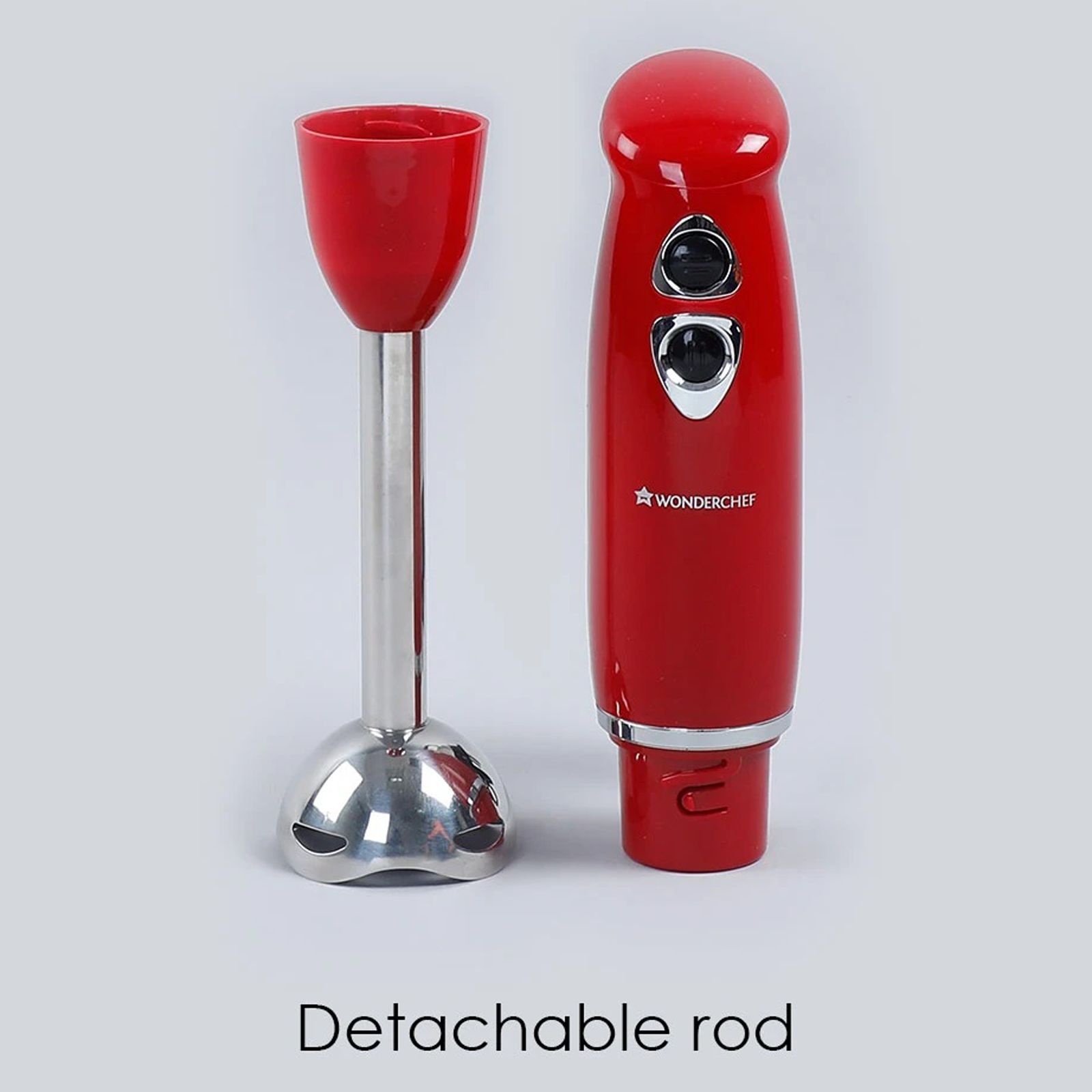WONDERCHEF Crimson Edge 400 Watt Hand Blender (Easy Locking System, Red)_7