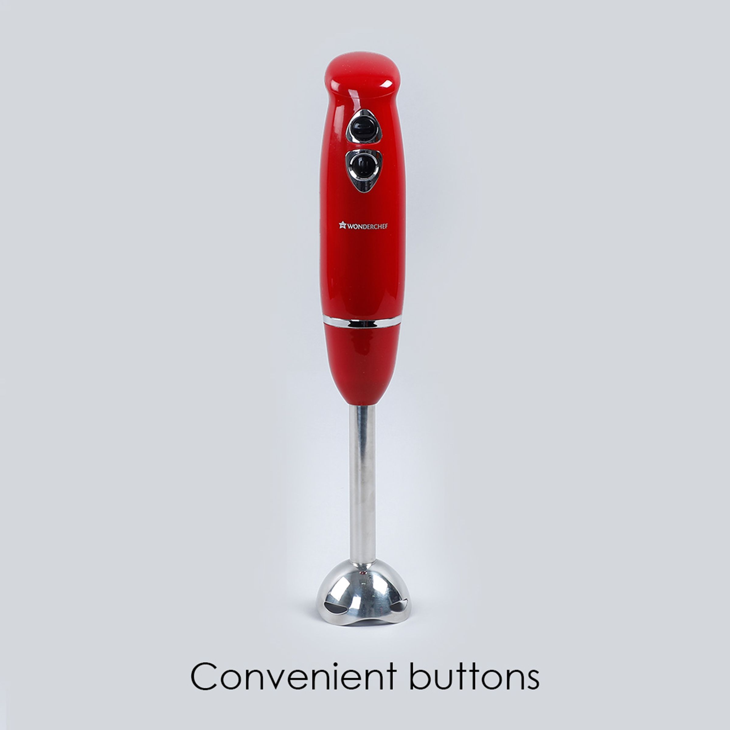 WONDERCHEF Crimson Edge 400 Watt Hand Blender (Easy Locking System, Red)_13