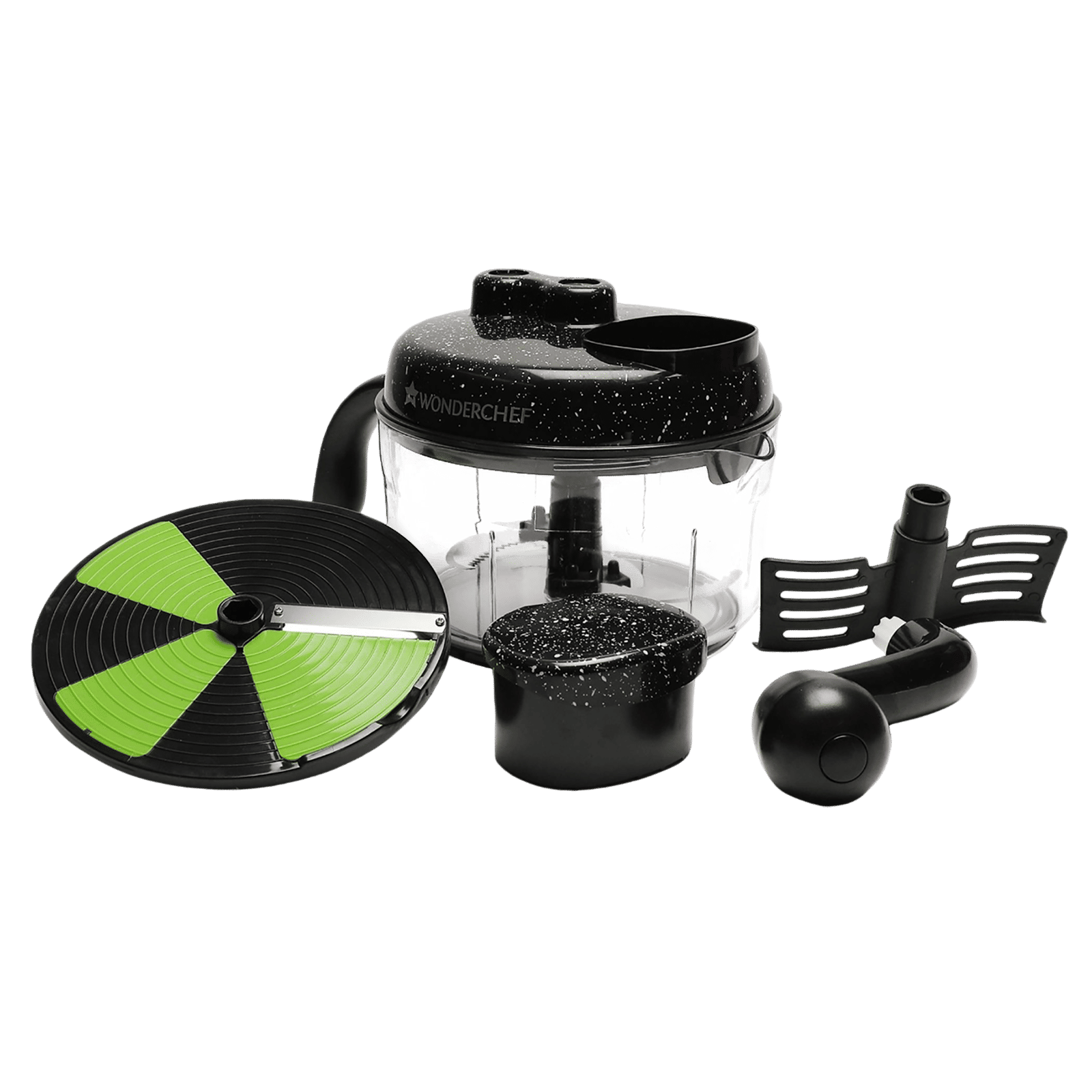 WONDERCHEF Turbo Vegetable & Fruit Chopper with 3 Blades (Black) WONDERCHEF Turbo Vegetable & Fruit Chopper with 3 Blades (Black)_6