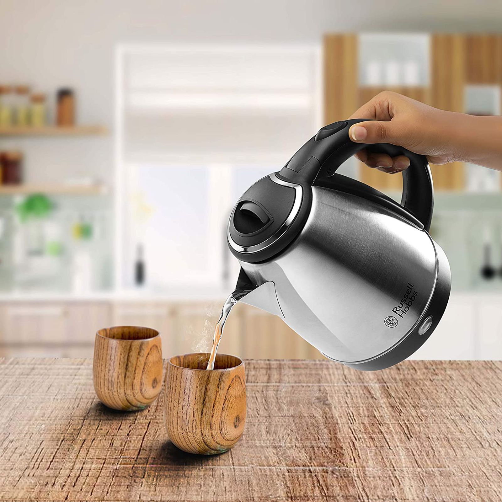 Russell Hobbs DOME1515 1500 Watt 1.5 Litre Electric Kettle with Auto Shut Off (Silver)_8