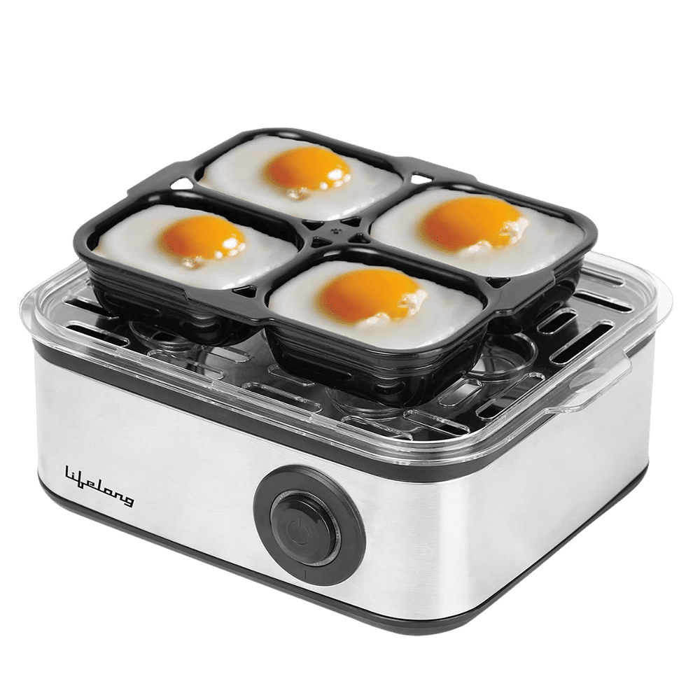 Lifelong LLEB02 8 Egg Electric Egg Boiler with Auto Shut Off (Silver)_4