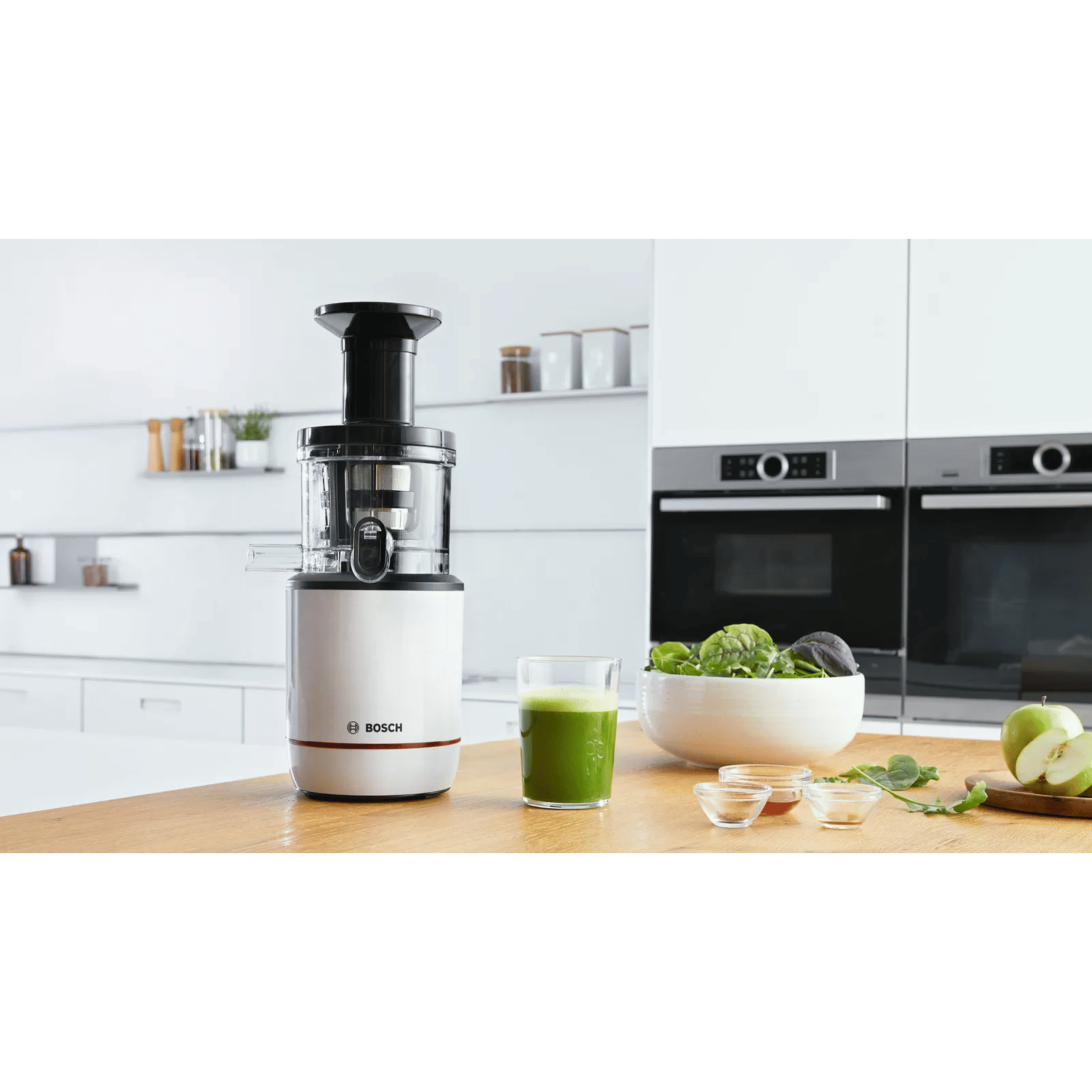 BOSCH VitaExtract 150 Watt Slow Juicer (55 RPM, Low Noise Robust Motor, Black/White)_13