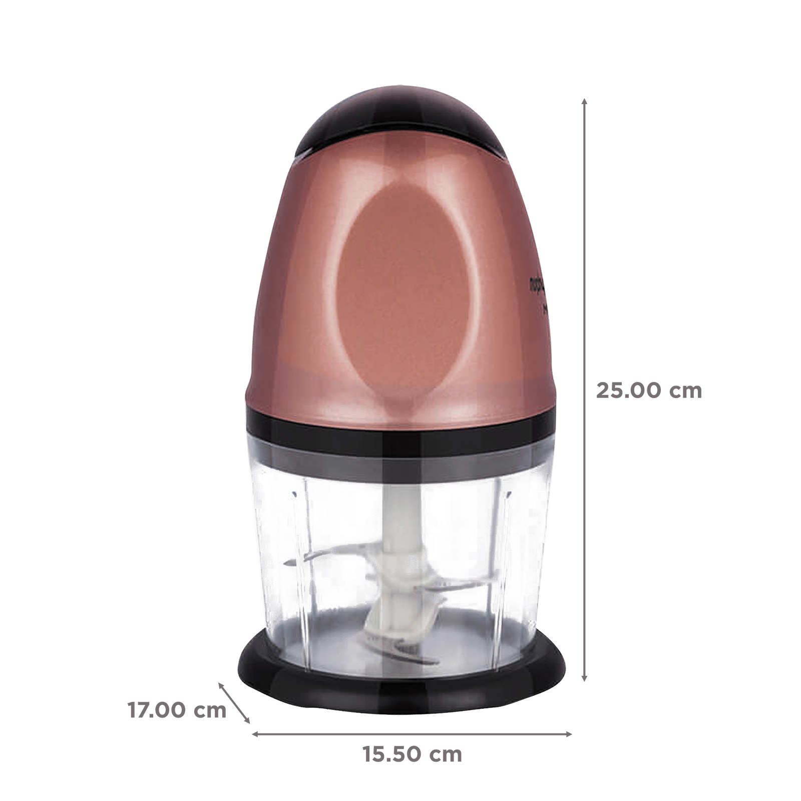 morphy richards Mini 300 Watt Chopper with 4 Blades (Rose Gold) morphy richards Mini 300 Watt Chopper with 4 Blades (Rose Gold)_6