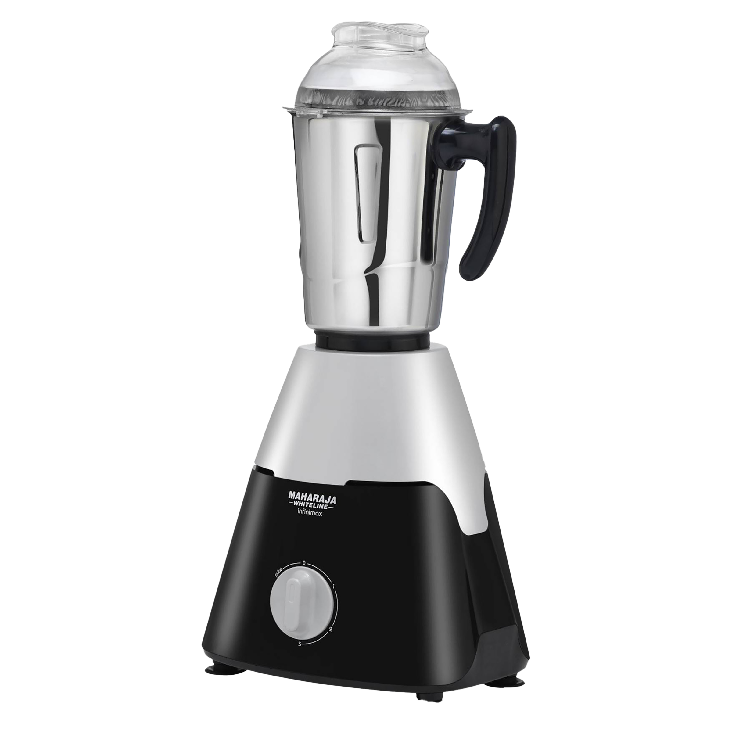 MAHARAJA WHITELINE Infinimax Elite 750 Watt 4 Jars Mixer Grinder (20000 RPM, 5-in-1 Blades, Black/Silver) MAHARAJA WHITELINE Infinimax Elite 750 Watt 4 Jars Mixer Grinder (20000 RPM, 5-in-1 Blades, Black/Silver)_16