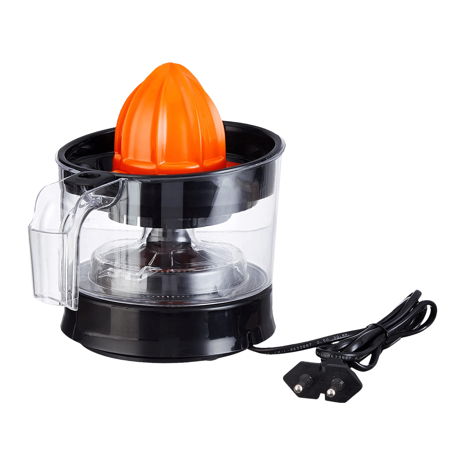 PHILIPS Daily Collection 25 Watt 1 Jar Citrus Press Juicer (2 Way Rotation, Black/Orange) PHILIPS Daily Collection 25 Watt 1 Jar Citrus Press Juicer (2 Way Rotation, Black/Orange)_5