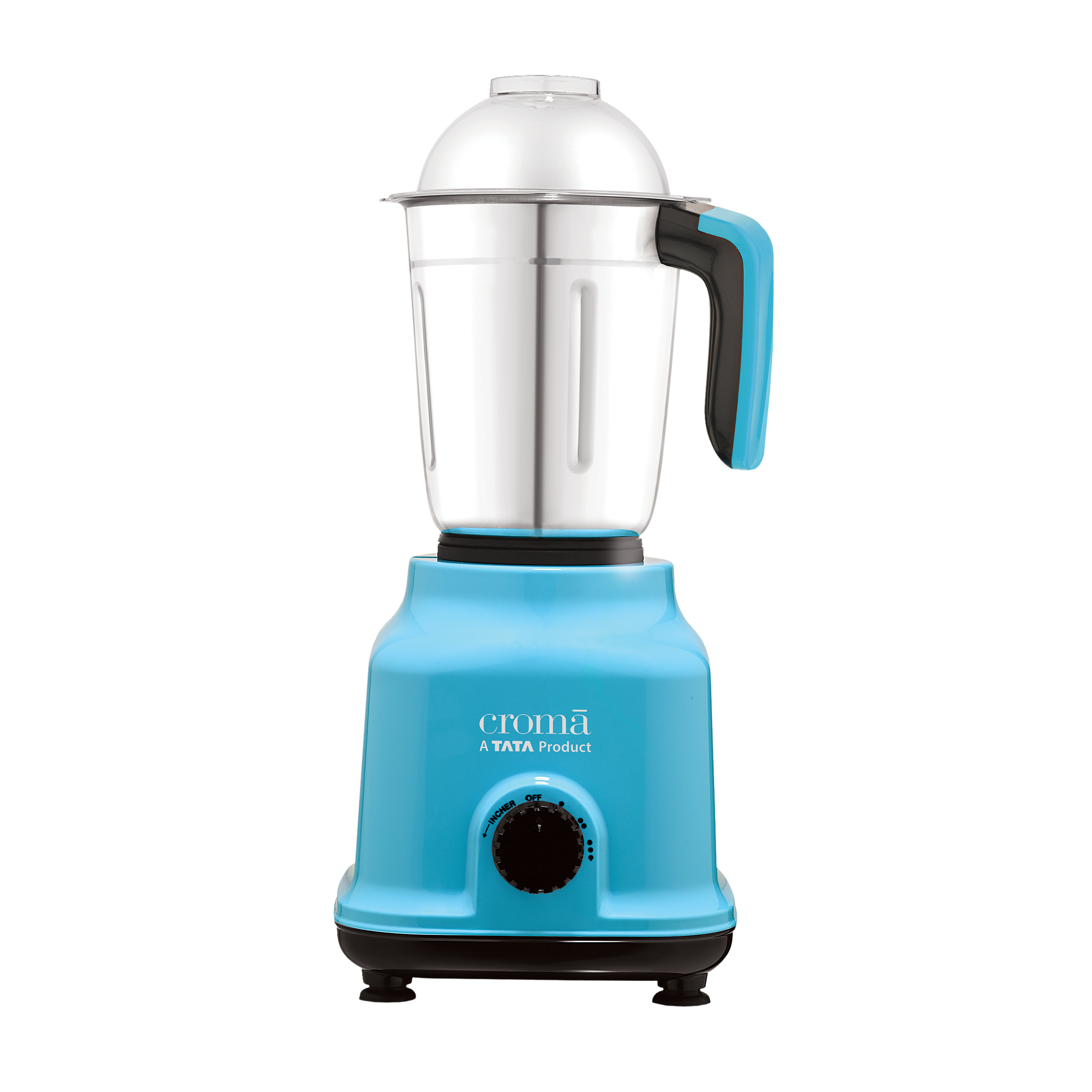 Croma 500 Watt 3 Jars Mixer Grinder (19000 RPM, Shock Proof Body, Blue)_5