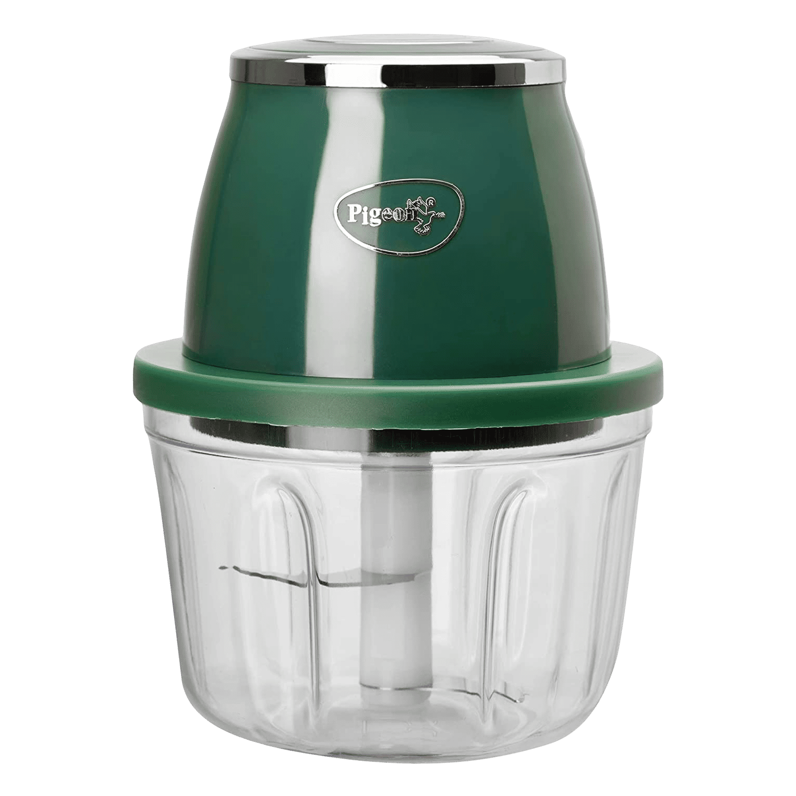 Pigeon Zoom 30 Watt Vegetable and Fruit Chopper with 3 Blades (Green) Pigeon Zoom 30 Watt Vegetable and Fruit Chopper with 3 Blades (Green)_1