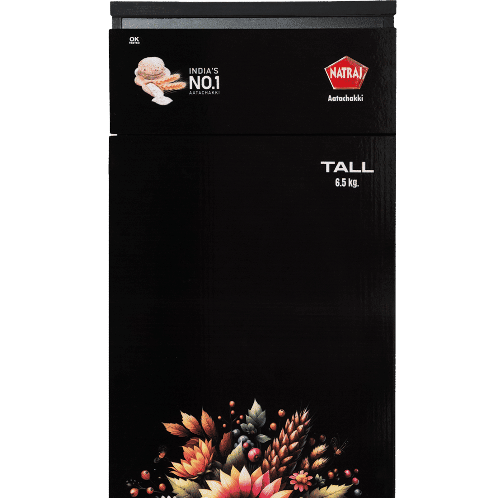 Natraj TALL 746 Watts 6.5 Kg Flour Mill Machine (VC115, Black)_6