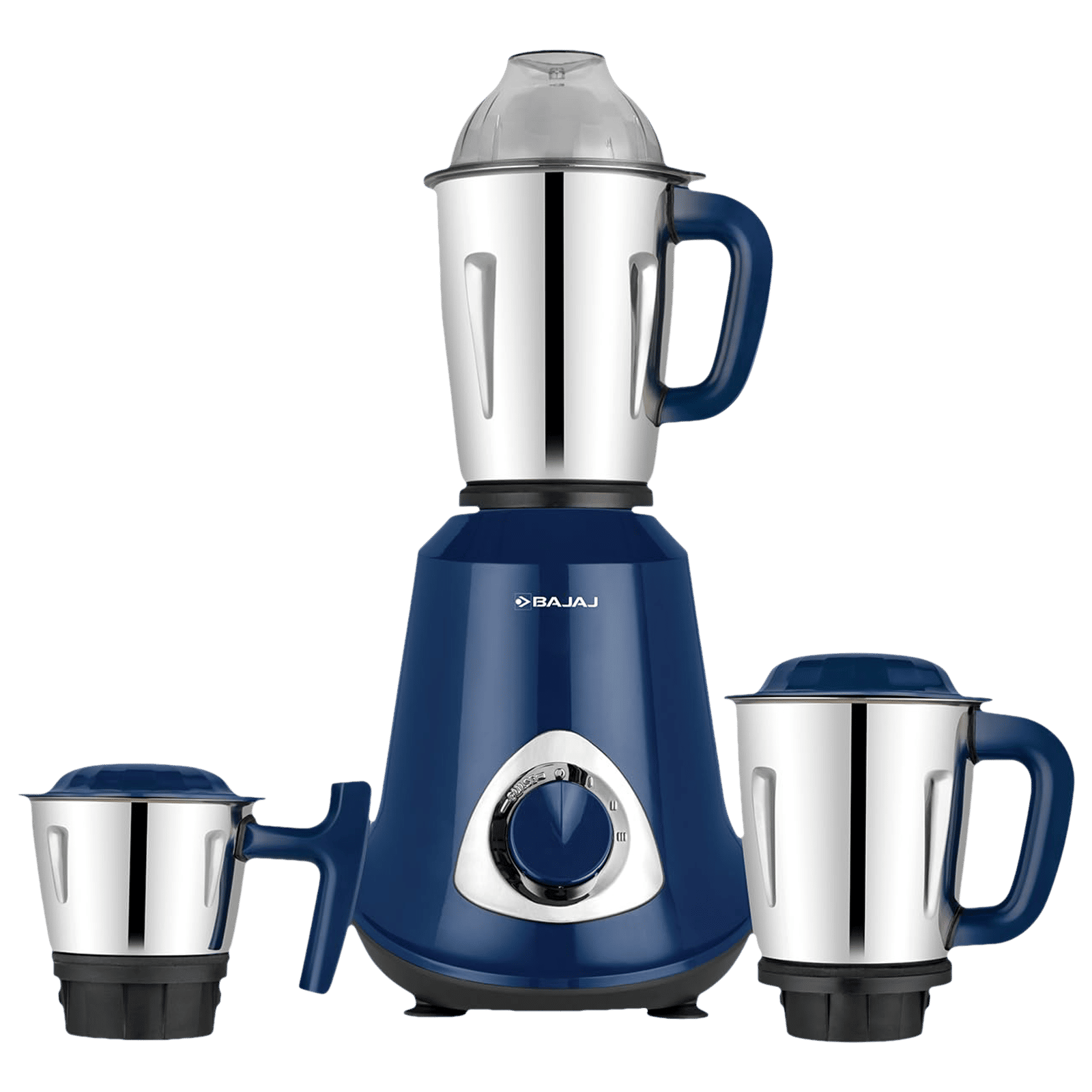 BAJAJ Military Series Glamore 800 Watt 3 Jars Mixer Grinder (20000 RPM, Auto Switch Off, Royal Blue)_1