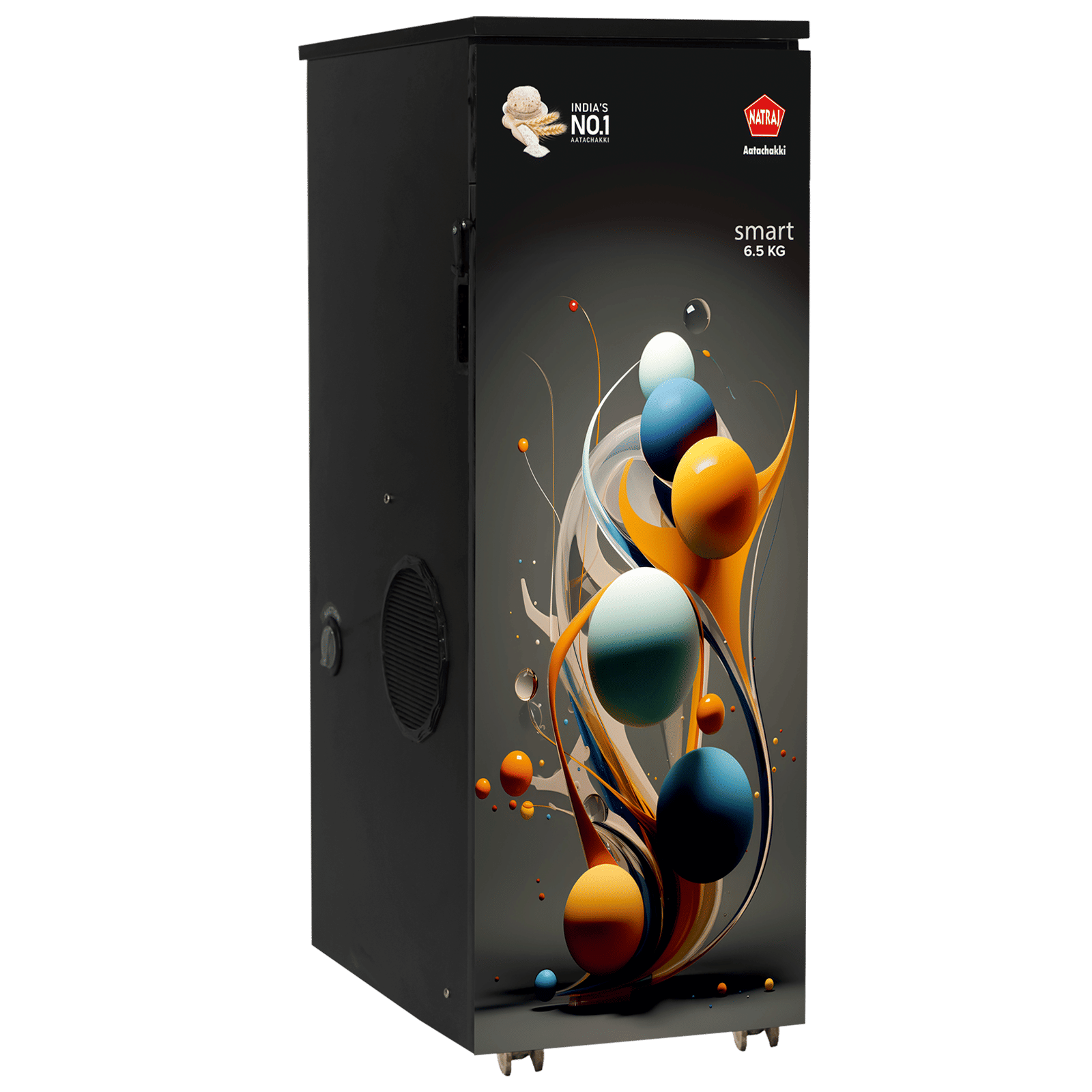 NATRAJ Smart 746 Watts Flour Mill Machine (AC109, Black) NATRAJ Smart 746 Watts Flour Mill Machine (AC109, Black)_3