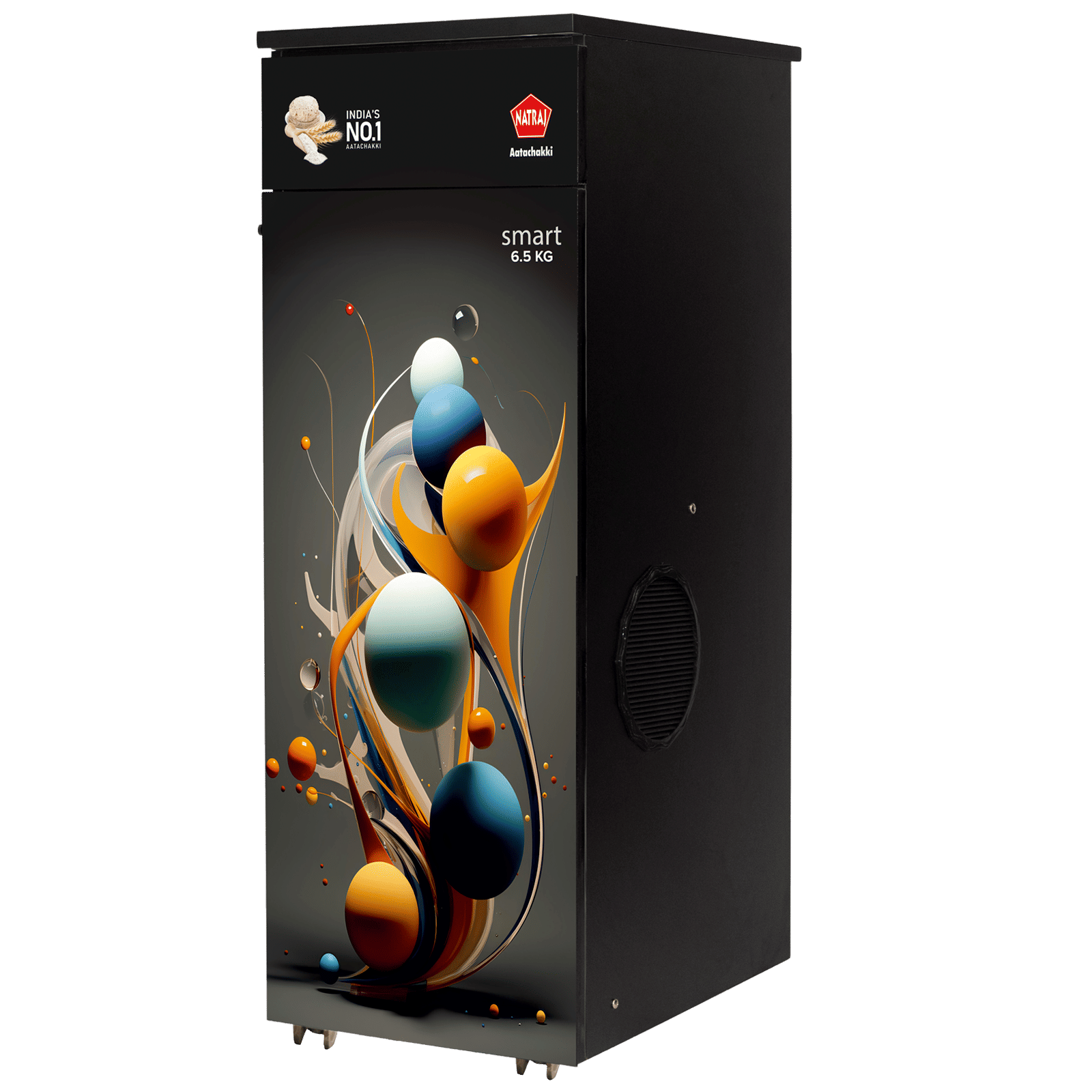 NATRAJ Smart 746 Watts Flour Mill Machine (AC109, Black) NATRAJ Smart 746 Watts Flour Mill Machine (AC109, Black)_4