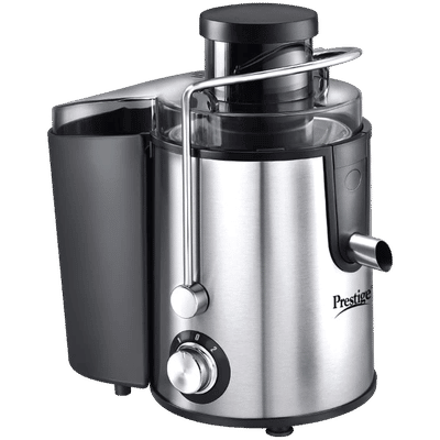 Prestige PCJ 7 500 Watt Centrifugal Juicer Mixer Grinder (Pulp Control, Black)