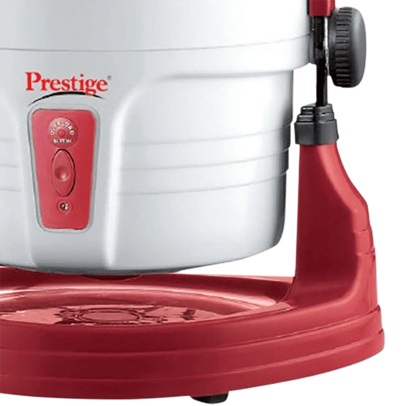 Prestige PWG 01 2 Litres Wet Grinder with Coconut Scrapper & Atta Kneader (Tilting Drum, White and Red) Prestige PWG 01 2 Litres Wet Grinder with Coconut Scrapper & Atta Kneader (Tilting Drum, White and Red)_4