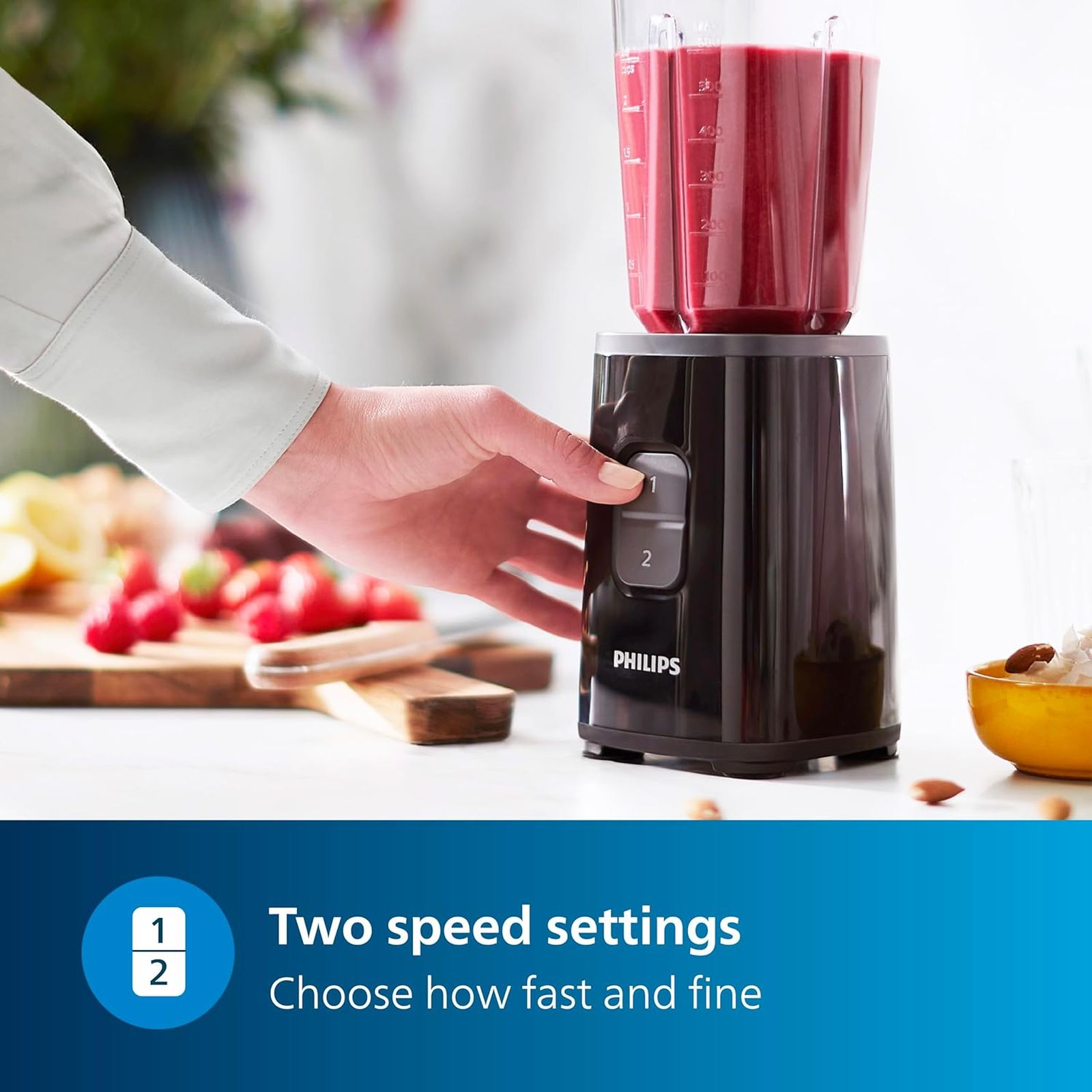 PHILIPS 350 Watt 3 Jars Blender (Heat Resistant Glass Container, Black) PHILIPS 350 Watt 3 Jars Blender (Heat Resistant Glass Container, Black)_8