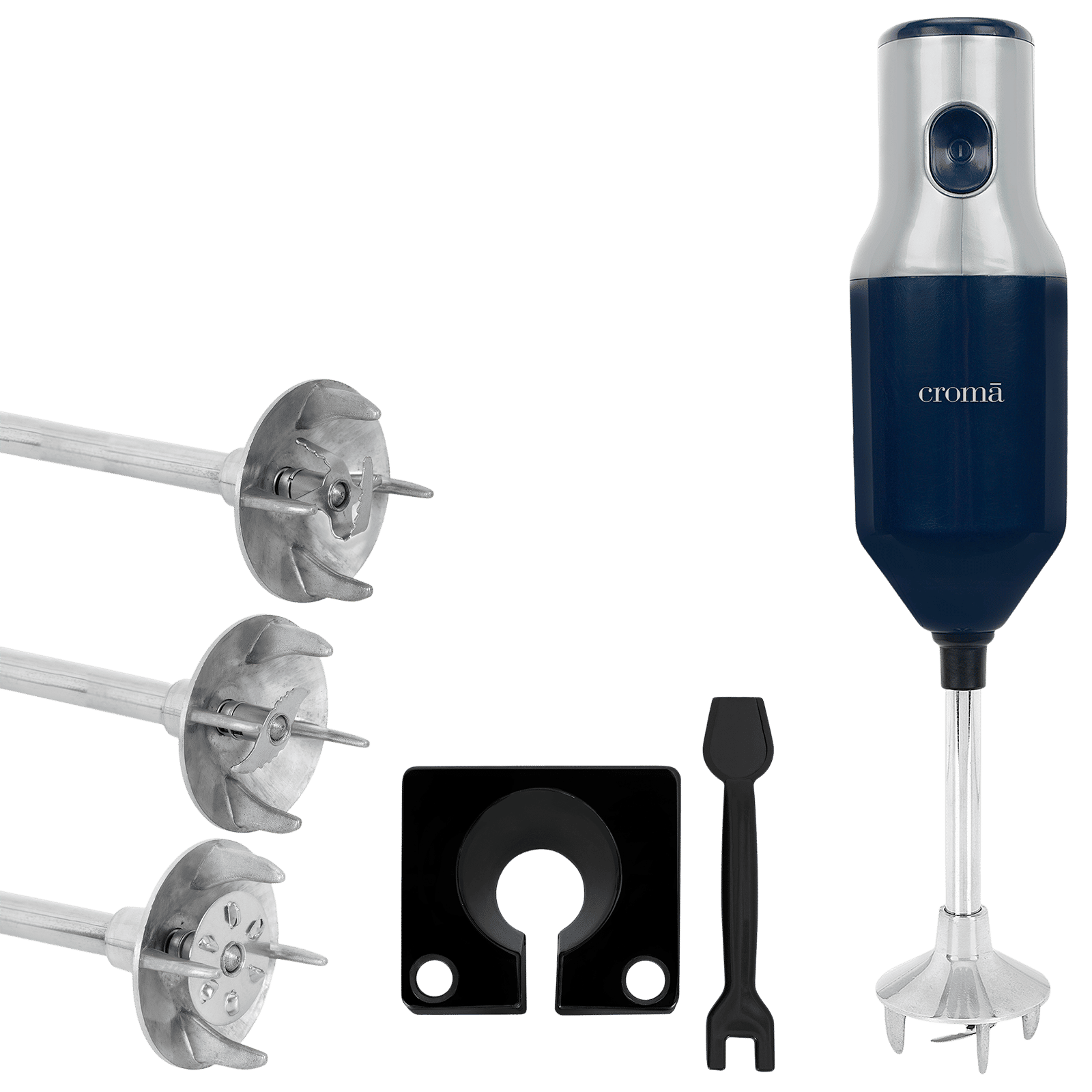 Croma 250 Watt Hand Blender with 3 Attachments (Black)_7