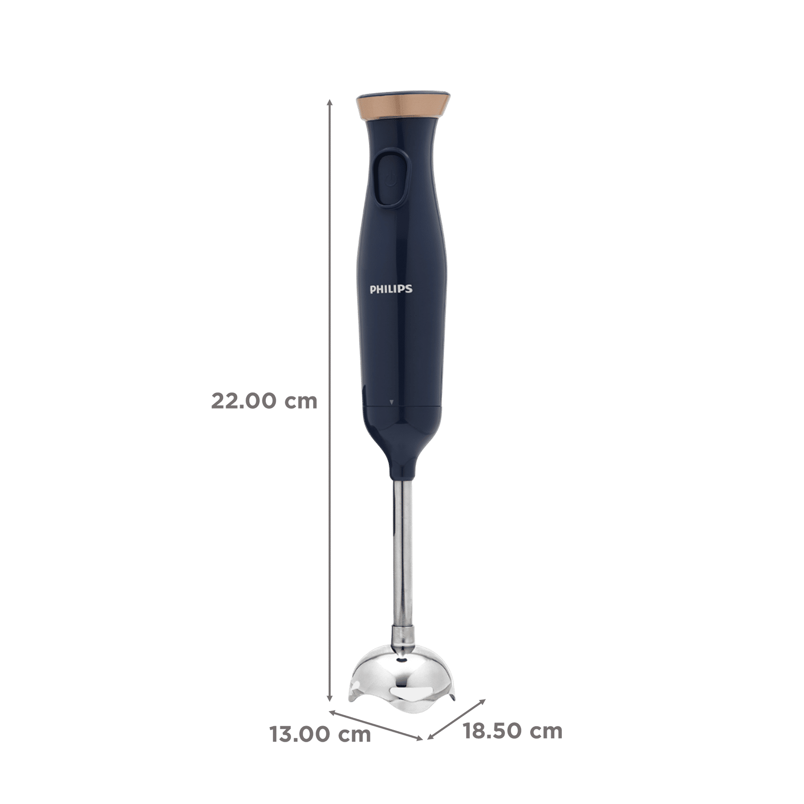 PHILIPS HL1683/00 300 Watt Hand Blender (SmartFlow Technology, Blue) PHILIPS HL1683/00 300 Watt Hand Blender (SmartFlow Technology, Blue)_2