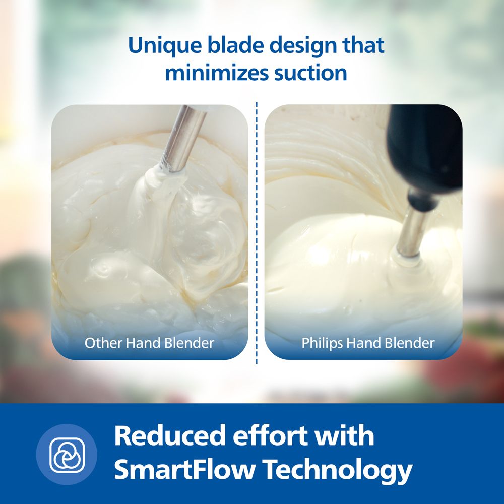 PHILIPS HL1683/00 300 Watt Hand Blender (SmartFlow Technology, Blue) PHILIPS HL1683/00 300 Watt Hand Blender (SmartFlow Technology, Blue)_5