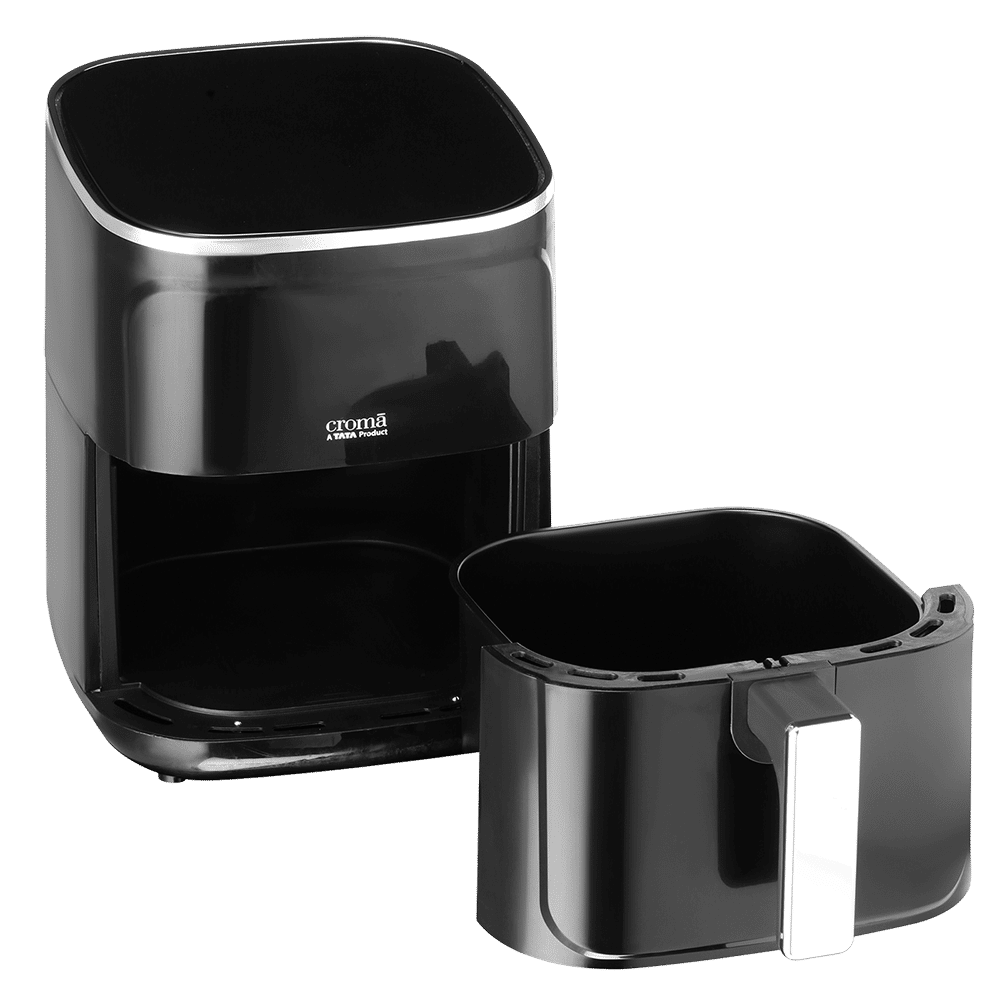 Croma AO6995 4.7L 1400 Watt Digital Air Fryer with 360 Degree Hot Air Circulation (Black) Croma AO6995 4.7L 1400 Watt Digital Air Fryer with 360 Degree Hot Air Circulation (Black)_12
