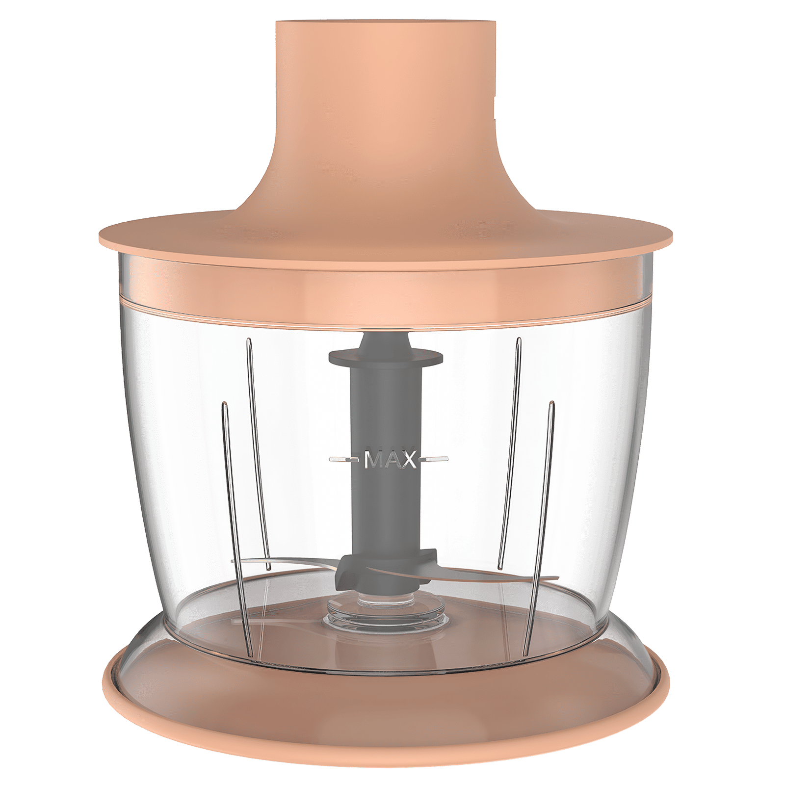 Croma AK5705 600 Watt Hand Blender with 3 Attachments (Speed Selector, Peach)_11