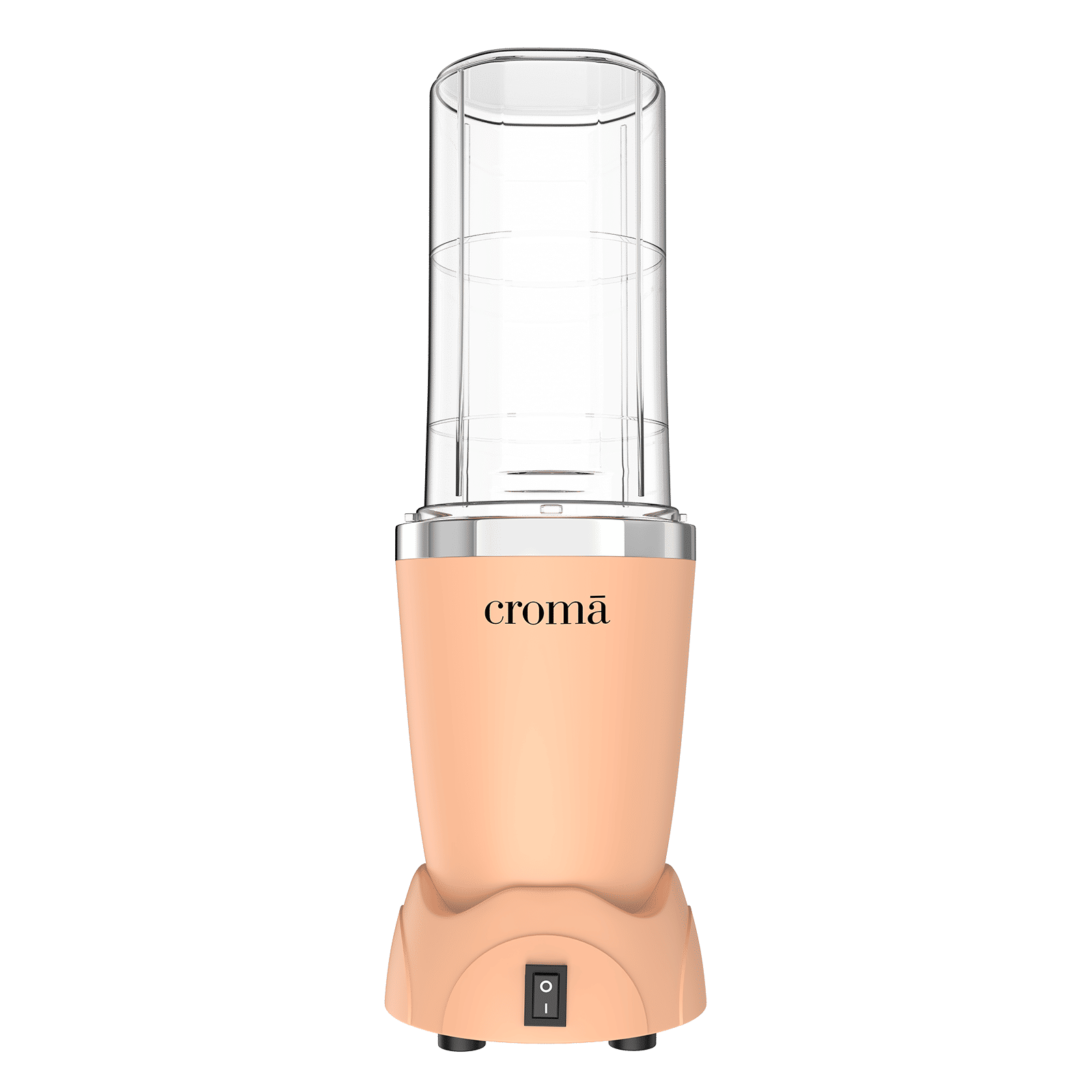 Croma Nutri 450 Watt 3 Jars Mixer Grinder Blender (19000 RPM, One Touch Operation, Peach)_13