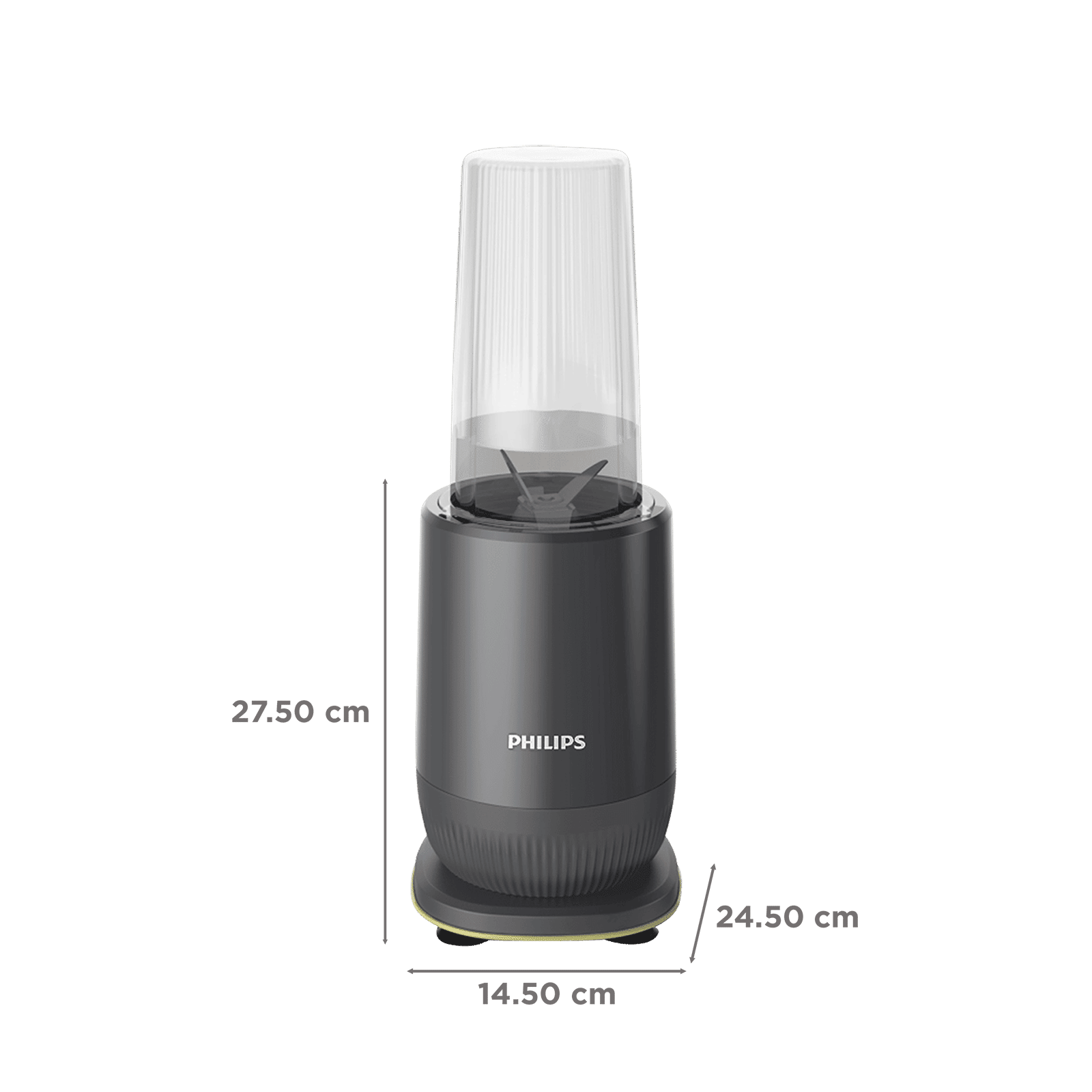 Philips HR2613/00 350 Watt 3 Jars Juicer Blender (25000 RPM, Leak-Proof Sipper Lid, Grey) Philips HR2613/00 350 Watt 3 Jars Juicer Blender (25000 RPM, Leak-Proof Sipper Lid, Grey)_3