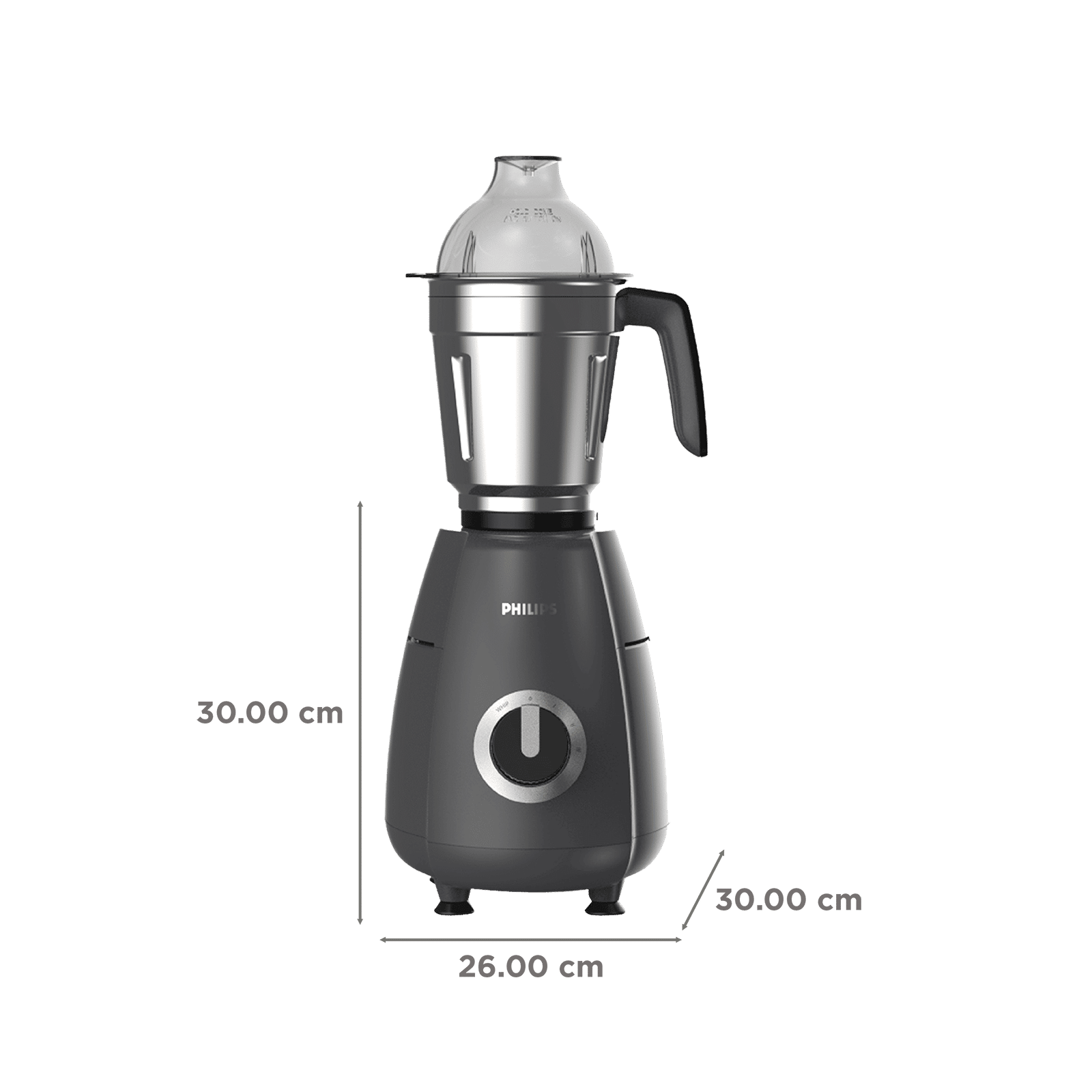 PHILIPS HR7731/00 1000 Watt 3 Jars Mixer Grinder (21000 RPM, Fast Precision Grinding, Grey) PHILIPS HR7731/00 1000 Watt 3 Jars Mixer Grinder (21000 RPM, Fast Precision Grinding, Grey)_3