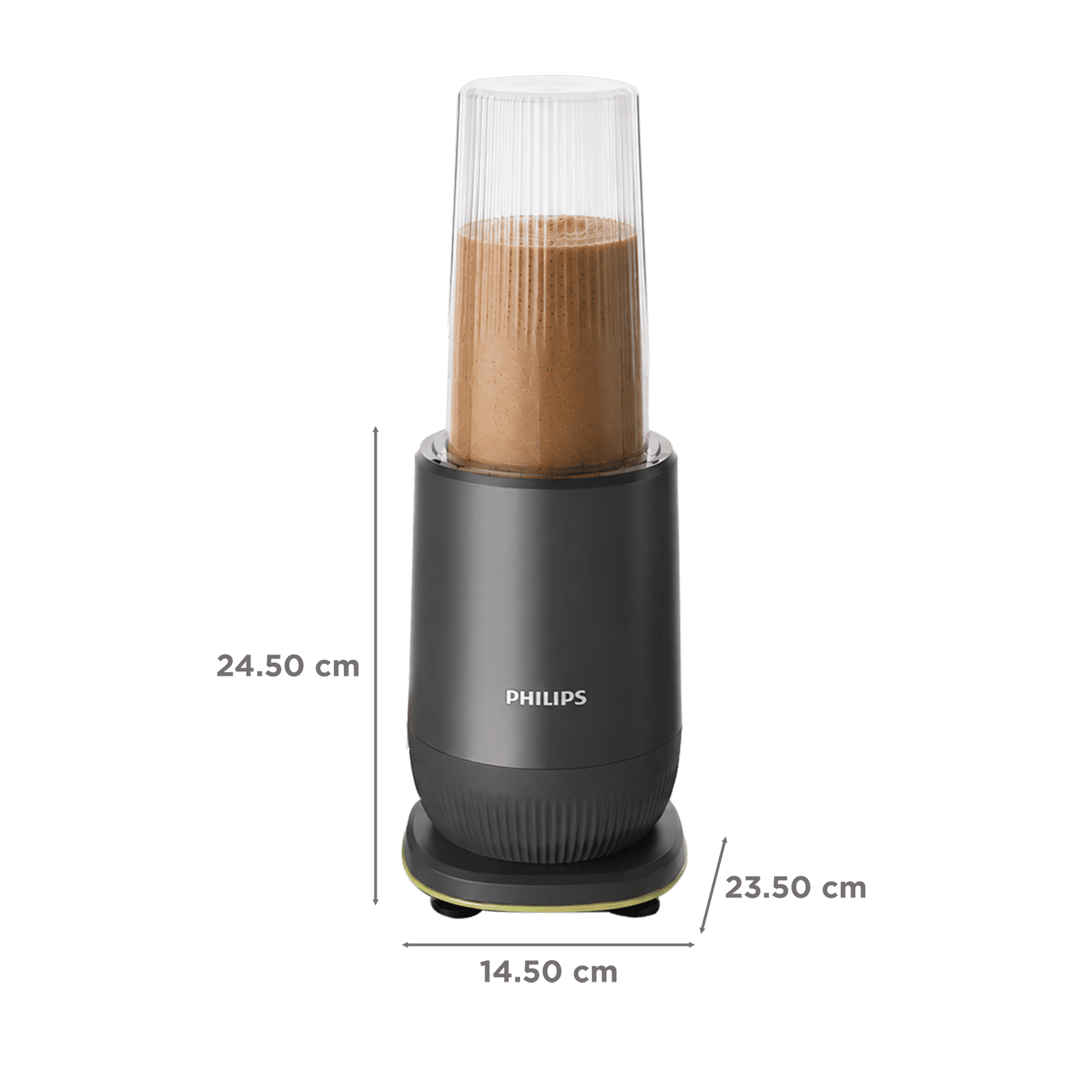 Philips HR2612/00 350 Watt 2 Jars Juicer Blender (25000 RPM, Leak-Proof Sipper Lid, Grey) Philips HR2612/00 350 Watt 2 Jars Juicer Blender (25000 RPM, Leak-Proof Sipper Lid, Grey)_3