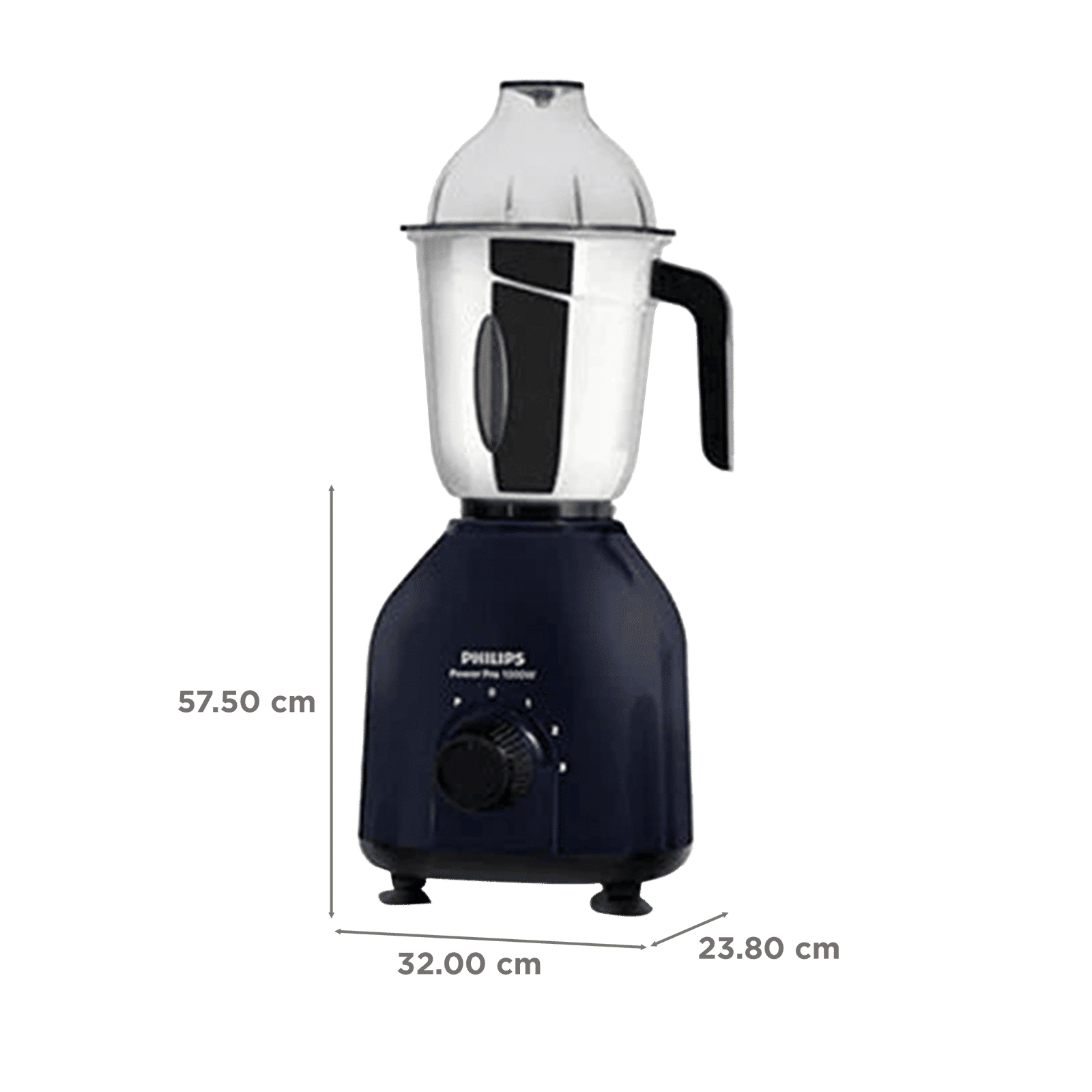 PHILIPS Power Pro 1000 Watt 4 Jars Mixer Grinder (21000 RPM, Quick Cool Ventilation Technology, Azure Blue) PHILIPS Power Pro 1000 Watt 4 Jars Mixer Grinder (21000 RPM, Quick Cool Ventilation Technology, Azure Blue)_3