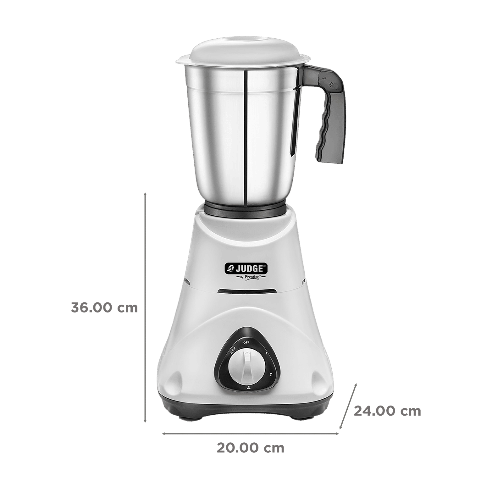JUDGE By Prestige Comet 500 Watt 3 Jars Mixer Grinder (19000 RPM, Overload Protector, White) JUDGE By Prestige Comet 500 Watt 3 Jars Mixer Grinder (19000 RPM, Overload Protector, White)_3