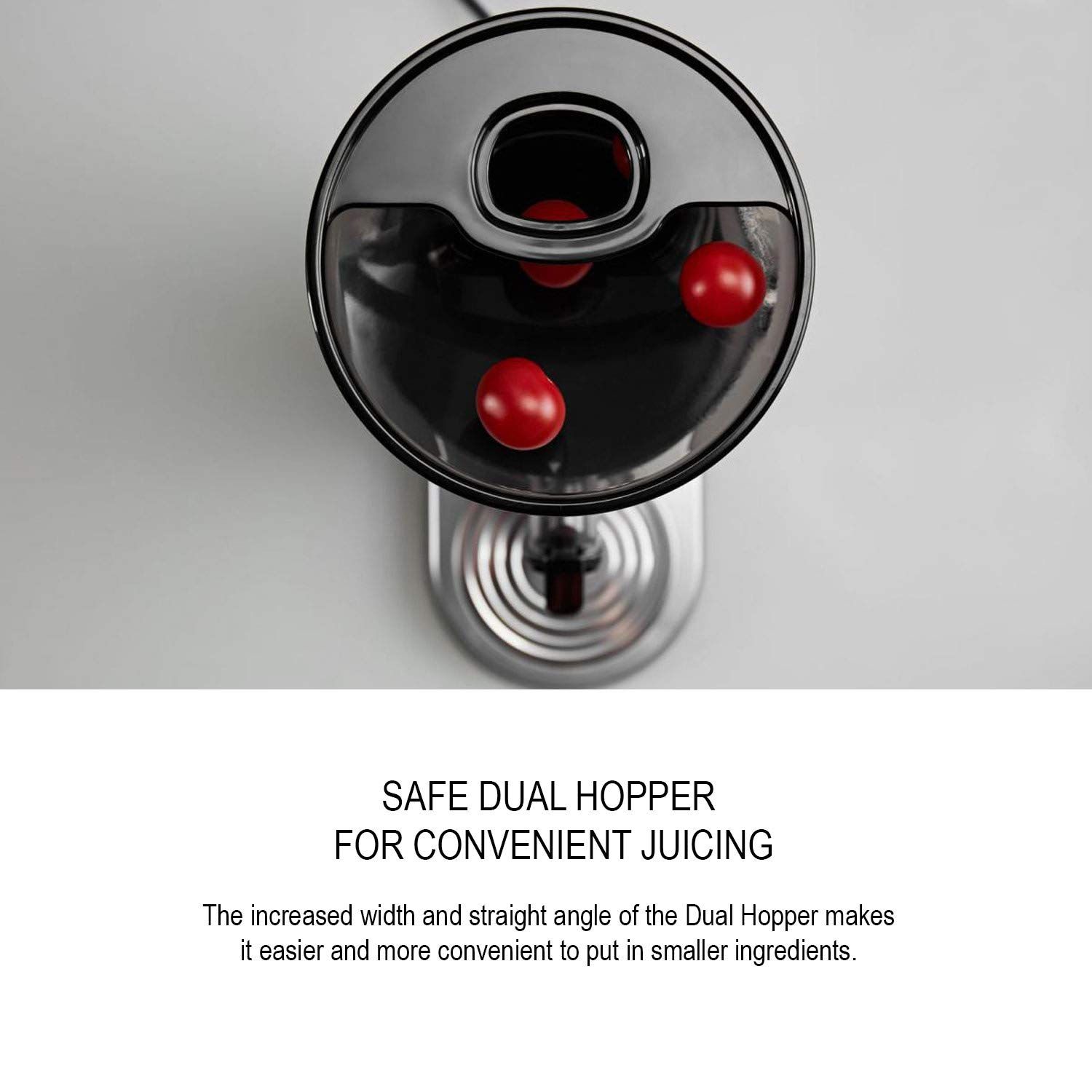 Hurom Easy Series 150 Watt Cold Press Juicer (43 RPM, Quiet Operation, Black Pearl)_8
