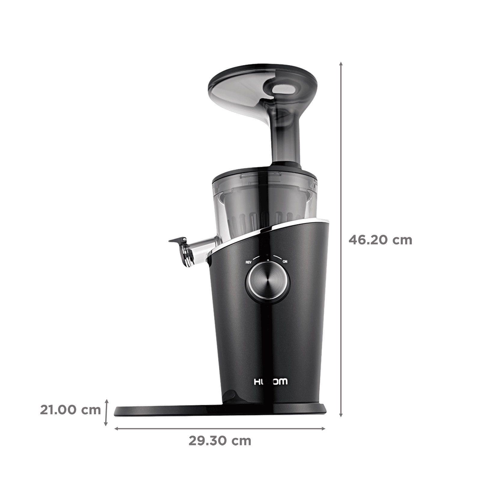 Hurom Easy Series 150 Watt Cold Press Juicer (43 RPM, Quiet Operation, Black Pearl)_3