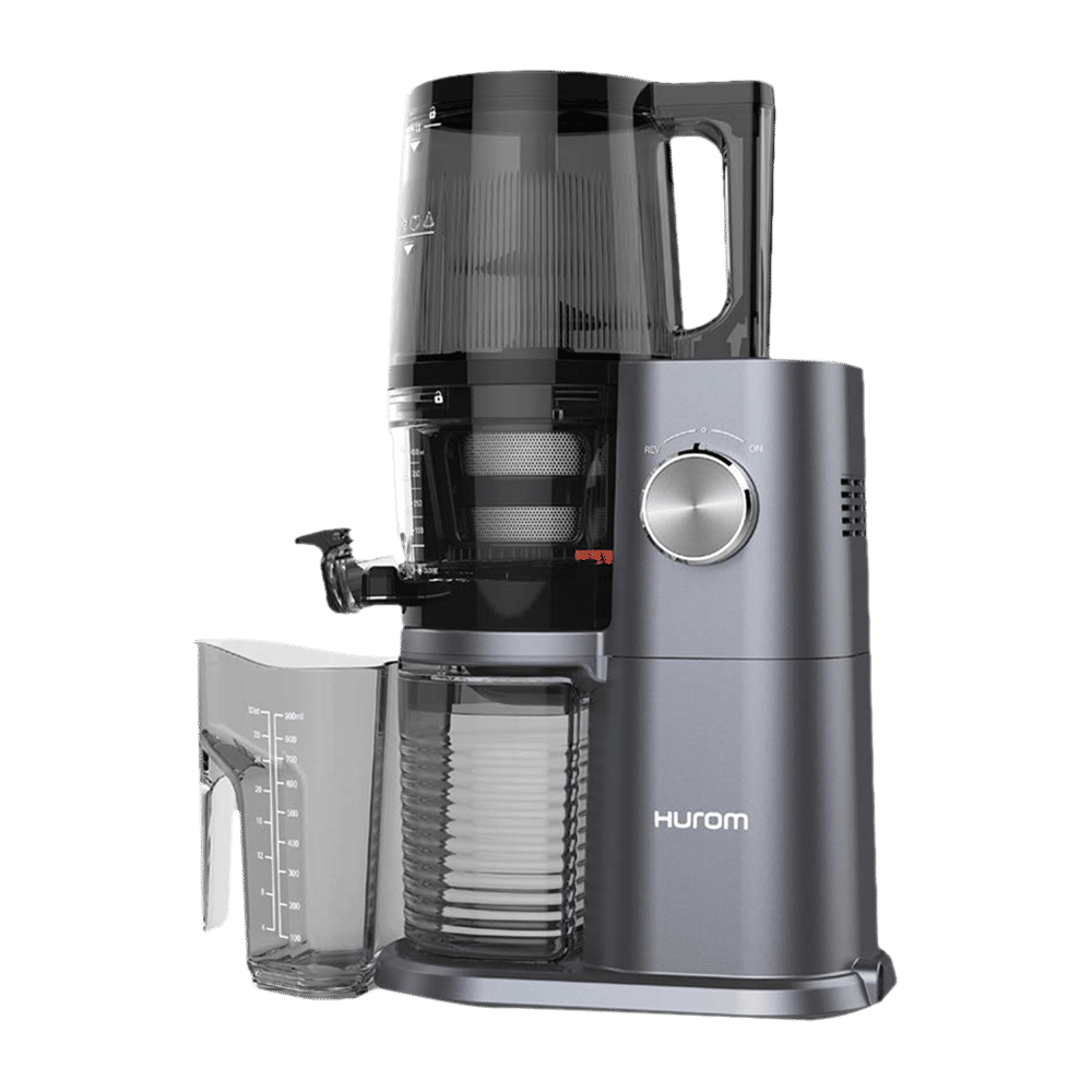 Hurom H-AI Series 200 Watt Cold Press Slow Juicer (60 RPM, Latest Squeezing Technology, Midnight Blue)_1
