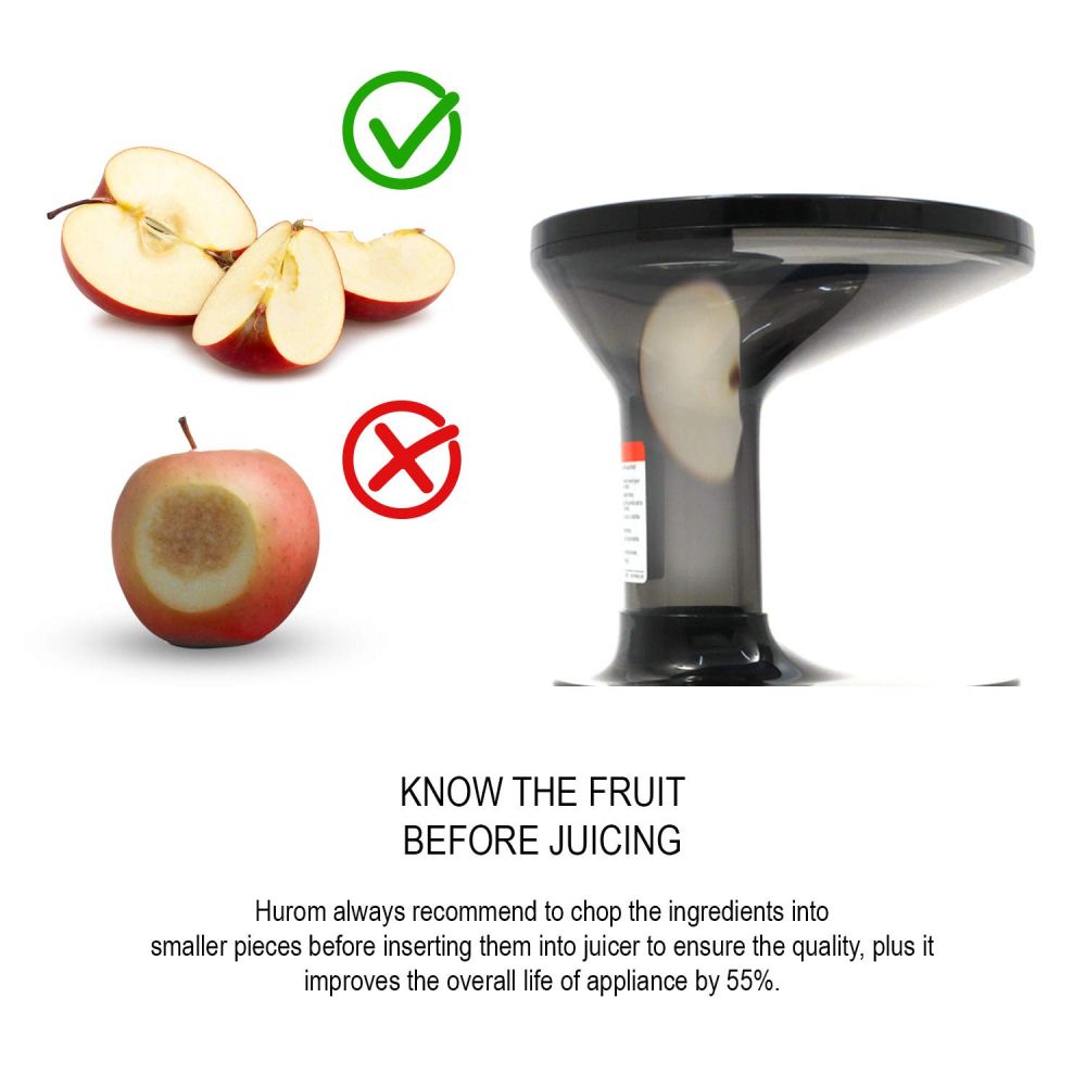 Hurom Classic Series 150 Watt Cold Press Juicer (43 RPM, Slow Squeeze Technology, Rose Gold) Hurom Classic Series 150 Watt Cold Press Juicer (43 RPM, Slow Squeeze Technology, Rose Gold)_9