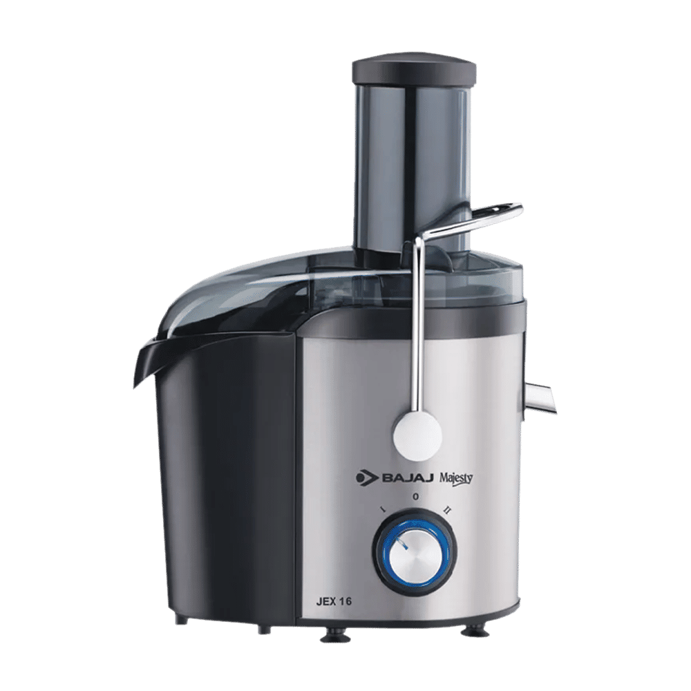BAJAJ Majesty JEX 16 800 Watt 1 Jar Juicer (Elegant Backlit LED Control Panel, Black)_1