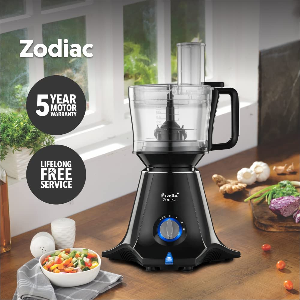 Preethi Zodiac 750 Watt 5 Jars Juicer Mixer Grinder (19000 RPM, 3D Cooling System, Black) Preethi Zodiac 750 Watt 5 Jars Juicer Mixer Grinder (19000 RPM, 3D Cooling System, Black)_14
