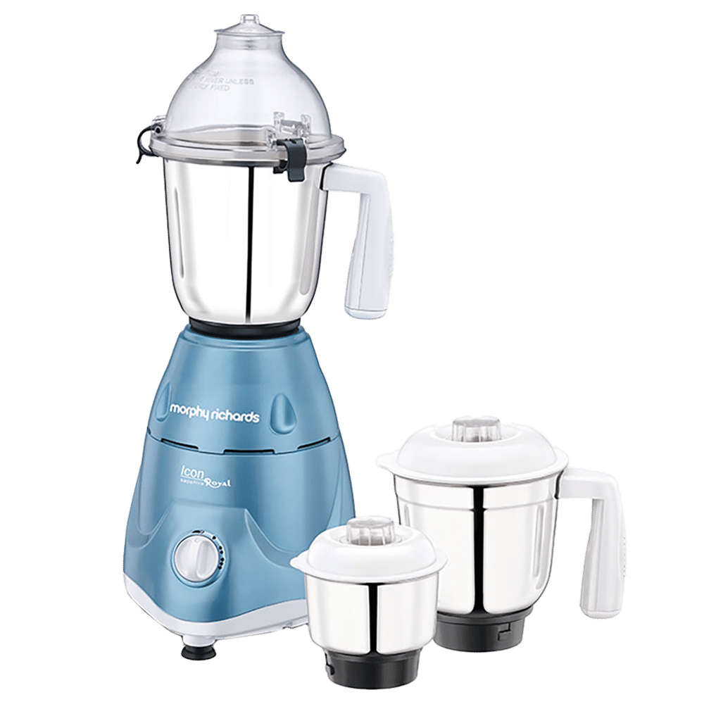 morphy richards Icon Royale 600 Watt 3 Jars Mixer Grinder (18000 RPM, Overload Protection, Sapphire) morphy richards Icon Royale 600 Watt 3 Jars Mixer Grinder (18000 RPM, Overload Protection, Sapphire)_6