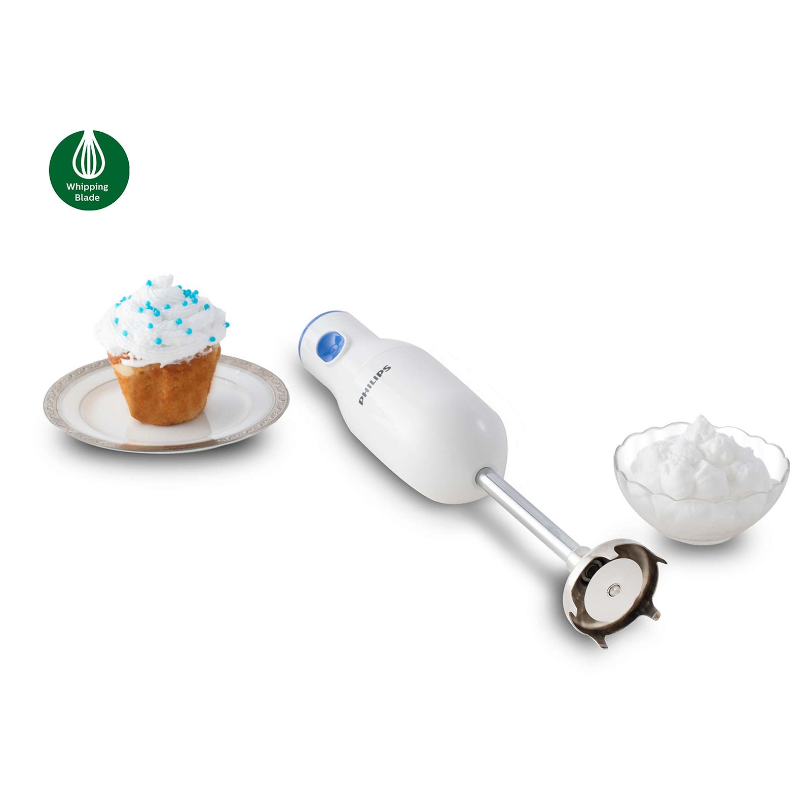 PHILIPS Daily Collection 250 Watt Hand Blender with 2 Attachments (Safety Carry Lock, Blue & White) PHILIPS Daily Collection 250 Watt Hand Blender with 2 Attachments (Safety Carry Lock, Blue & White)_10
