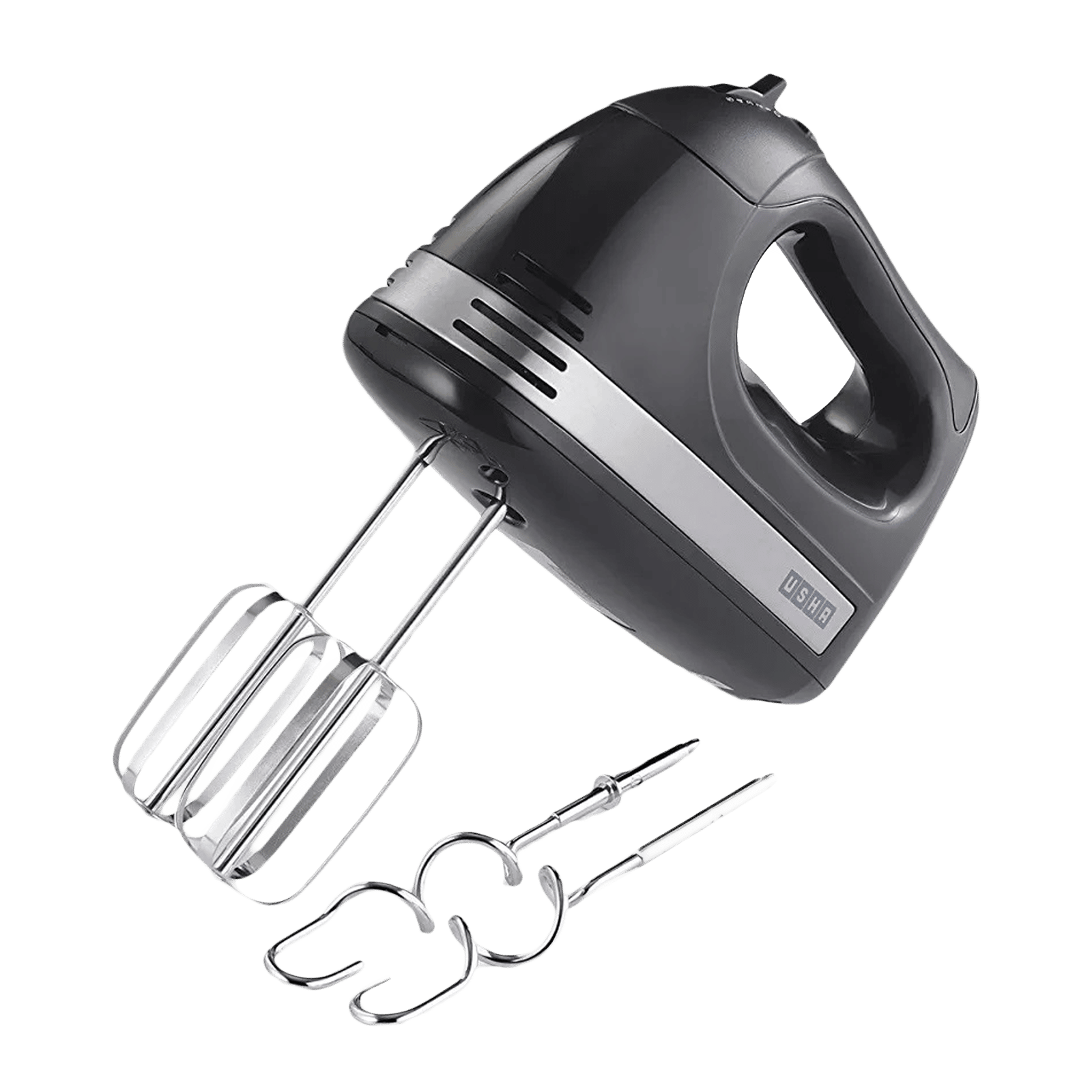 USHA HM 3732 300 Watt 5 Speed Hand Mixer with 2 Attachments (Turbo Setting, Black)_1