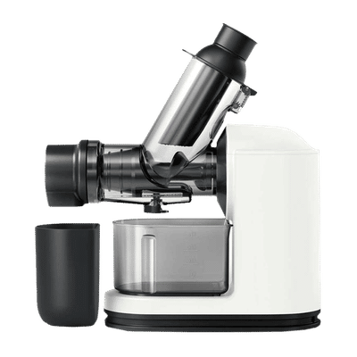 PHILIPS Viva Collection 150 Watt 1 Jar Masticating Juicer (100 RPM, QuickClean Technology, Black/White)