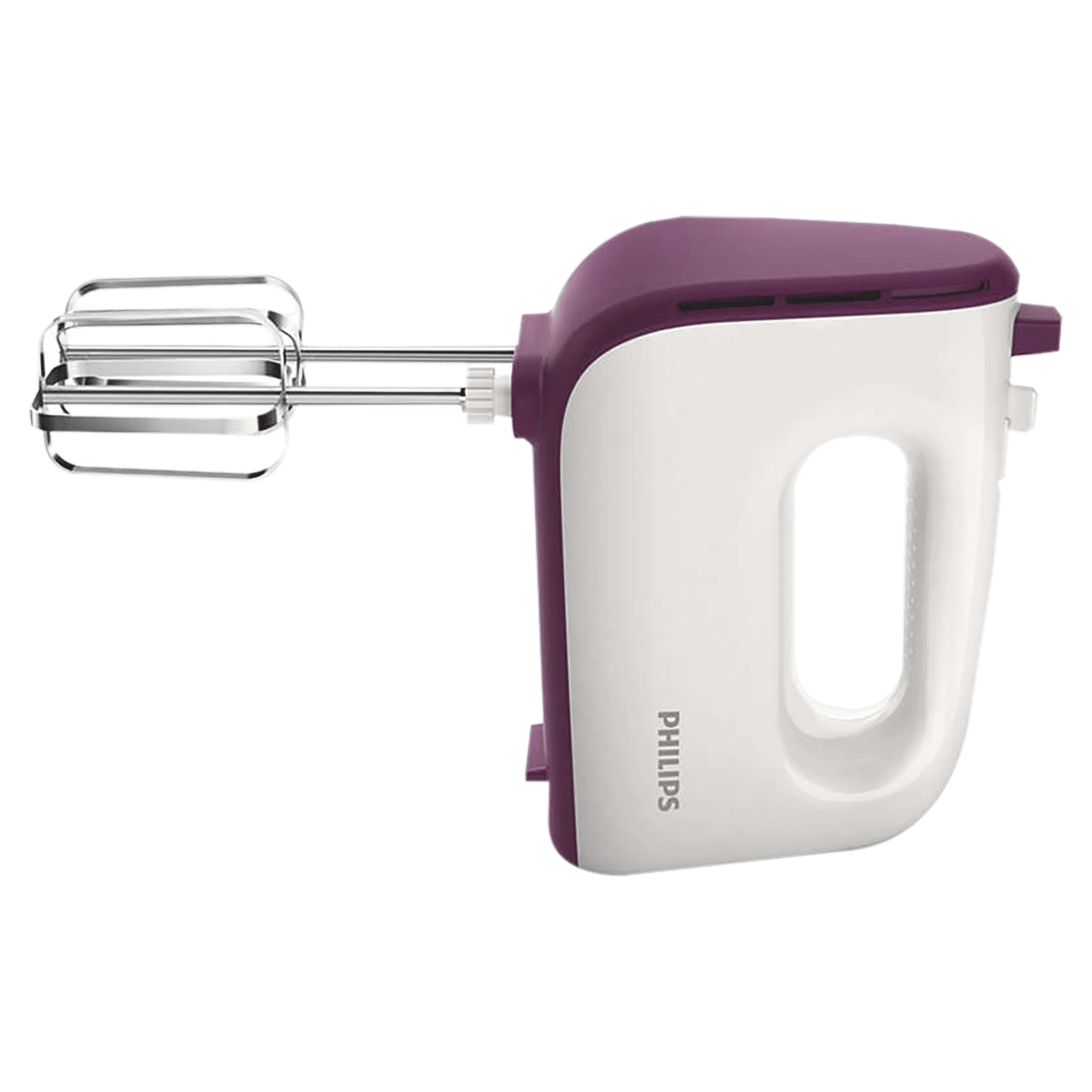 PHILIPS Viva Collection 450 Watt 5 Speed Hand Mixer with 4 Attachments (Turbo Function, White) PHILIPS Viva Collection 450 Watt 5 Speed Hand Mixer with 4 Attachments (Turbo Function, White)_3