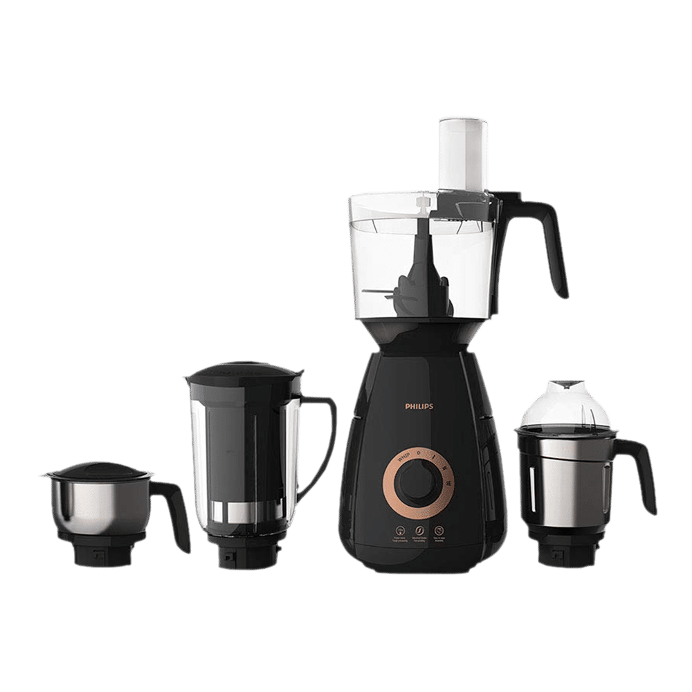 PHILIPS Avance Collection 750 Watt 4 Jars Mixer Grinder (20000 RPM, Gear Drive Technology, Black) PHILIPS Avance Collection 750 Watt 4 Jars Mixer Grinder (20000 RPM, Gear Drive Technology, Black)_1