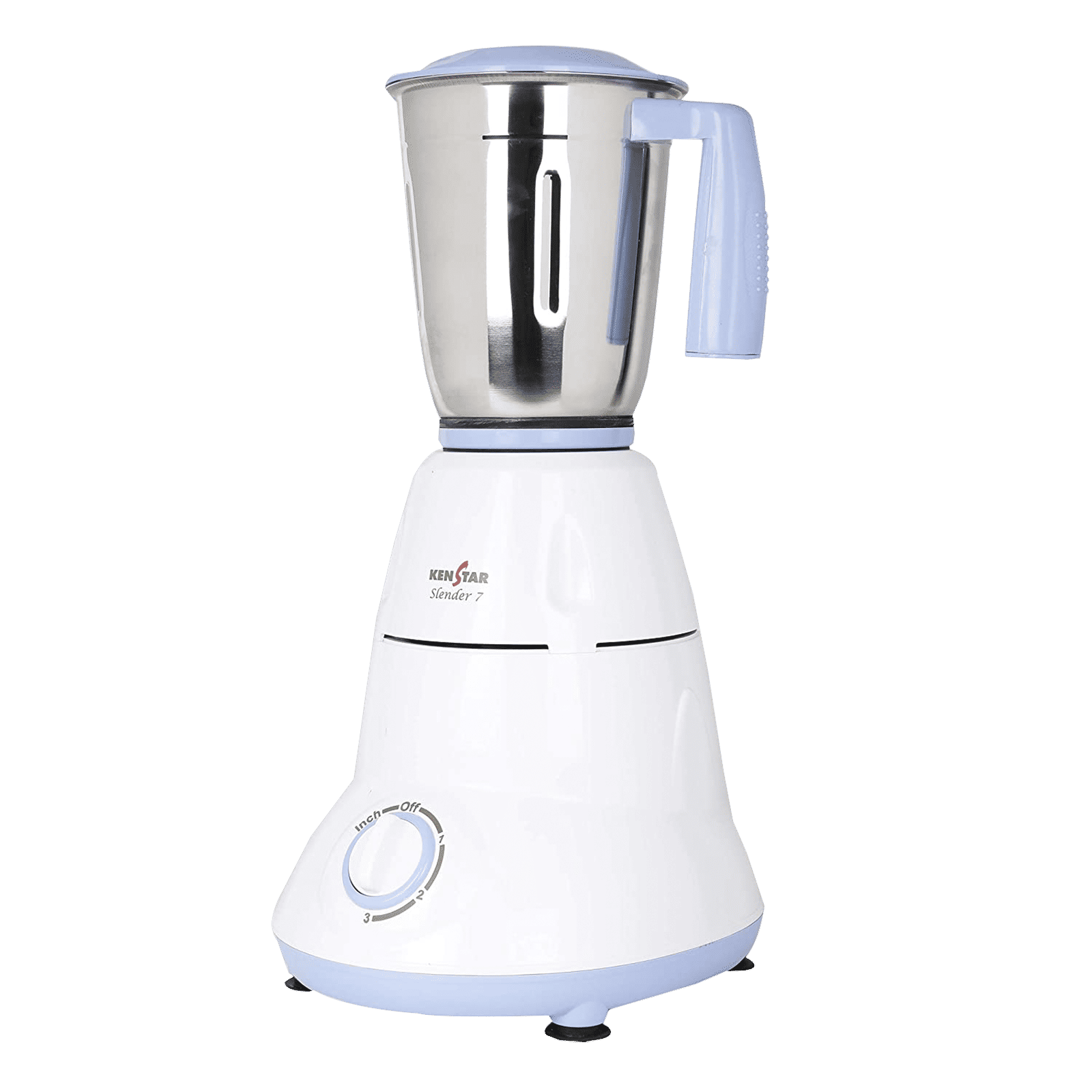 KENSTAR Slender-7 750 Watt 3 Jars Mixer Grinder (18000 RPM, Hybrid Motor, Parker White/Blue) KENSTAR Slender-7 750 Watt 3 Jars Mixer Grinder (18000 RPM, Hybrid Motor, Parker White/Blue)_7