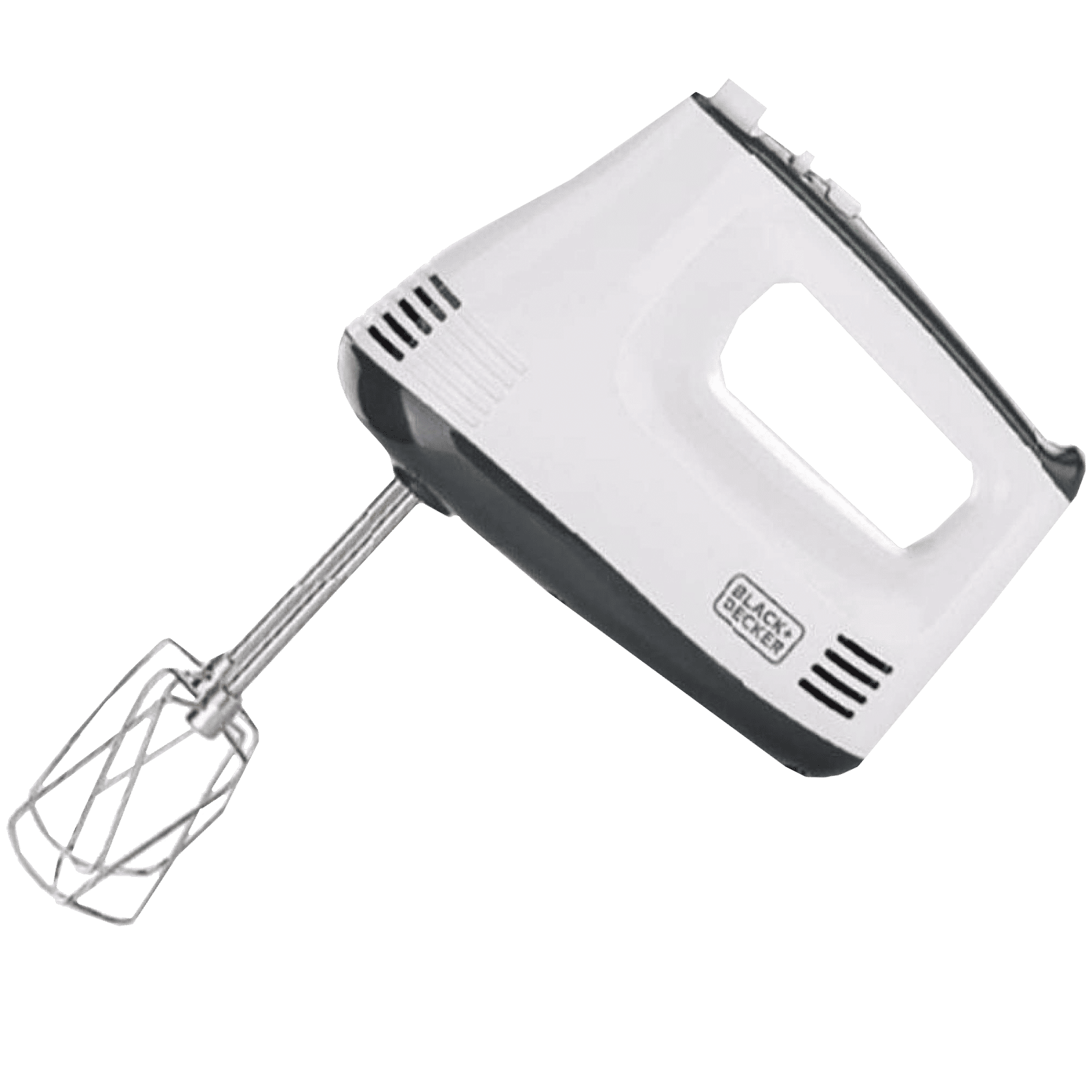 BLACK&DECKER M350 300 Watt 5 Speed Hand Blender with 4 Attachments (Quick Beater Lock, White) BLACK&DECKER M350 300 Watt 5 Speed Hand Blender with 4 Attachments (Quick Beater Lock, White)_4