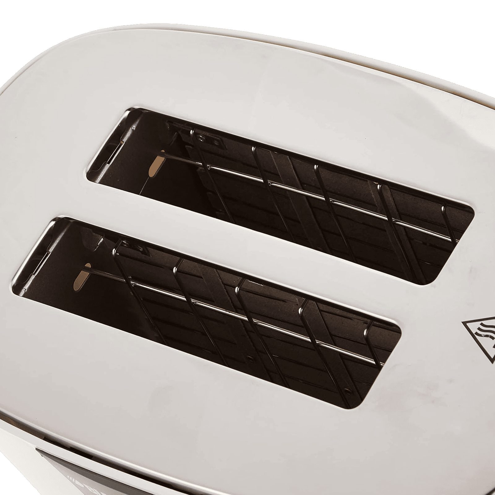 BLACK+DECKER ET122 800W 2 Slice Pop-Up Toaster with Removable Crumb Tray (White)_8