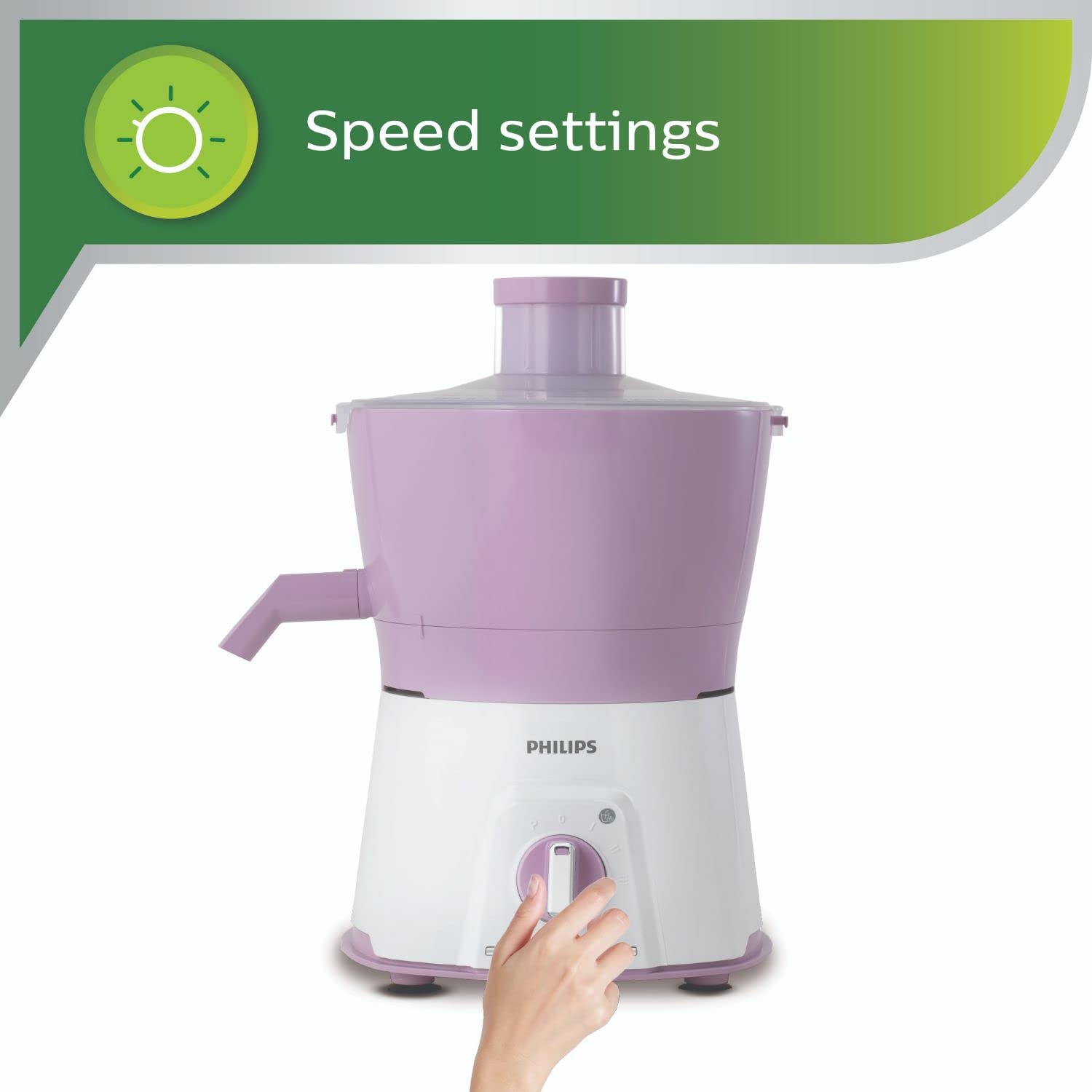 Philips Viva Collection 600 Watt 3 Jars Juicer Mixer Grinder (20000 RPM, Overload Protection, White & Lilac)_17