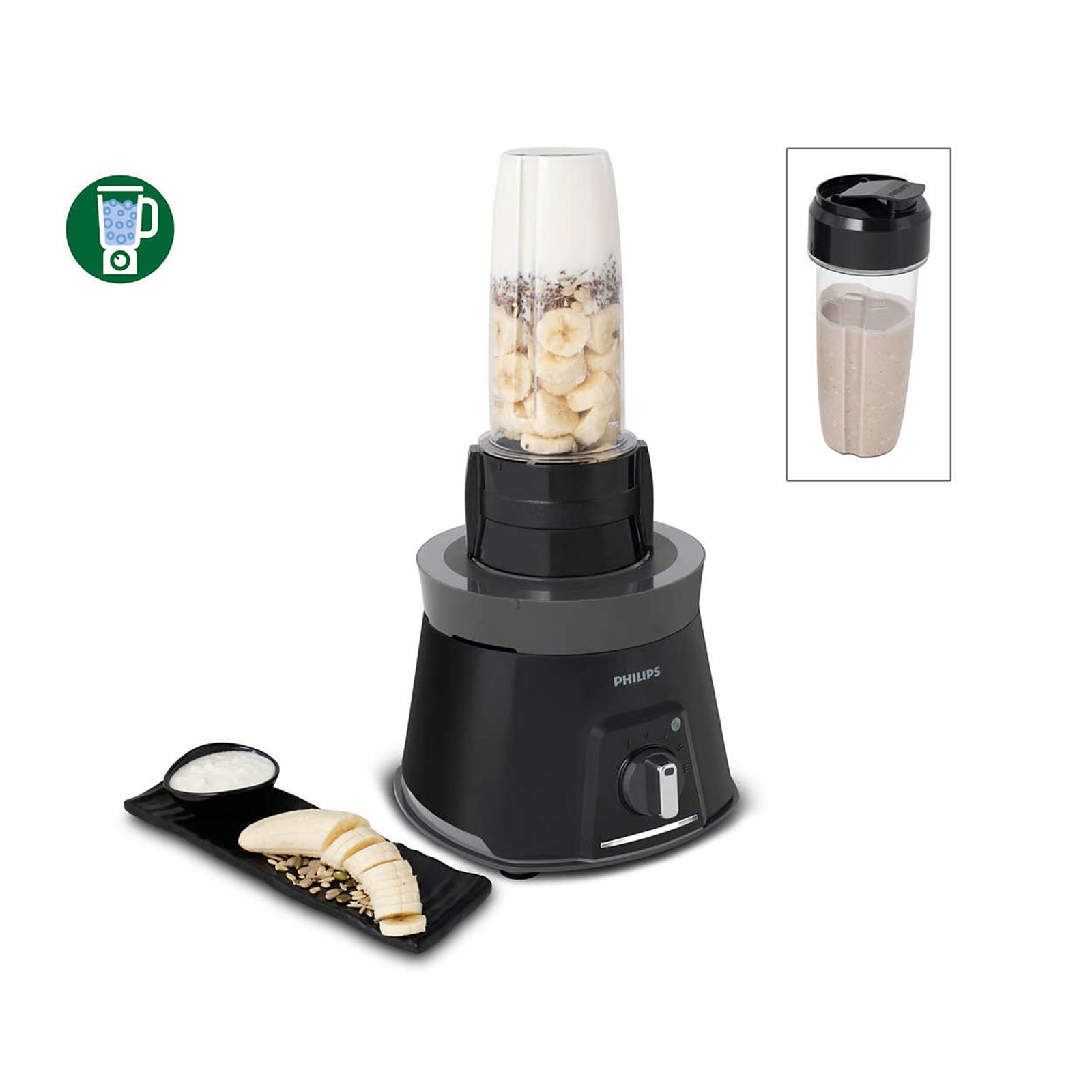PHILIPS Viva Collection 600 Watt 4 Jars Juicer Mixer Grinder (20000 RPM, Overload Protection, Carbon Black & Cashmere Grey)_11