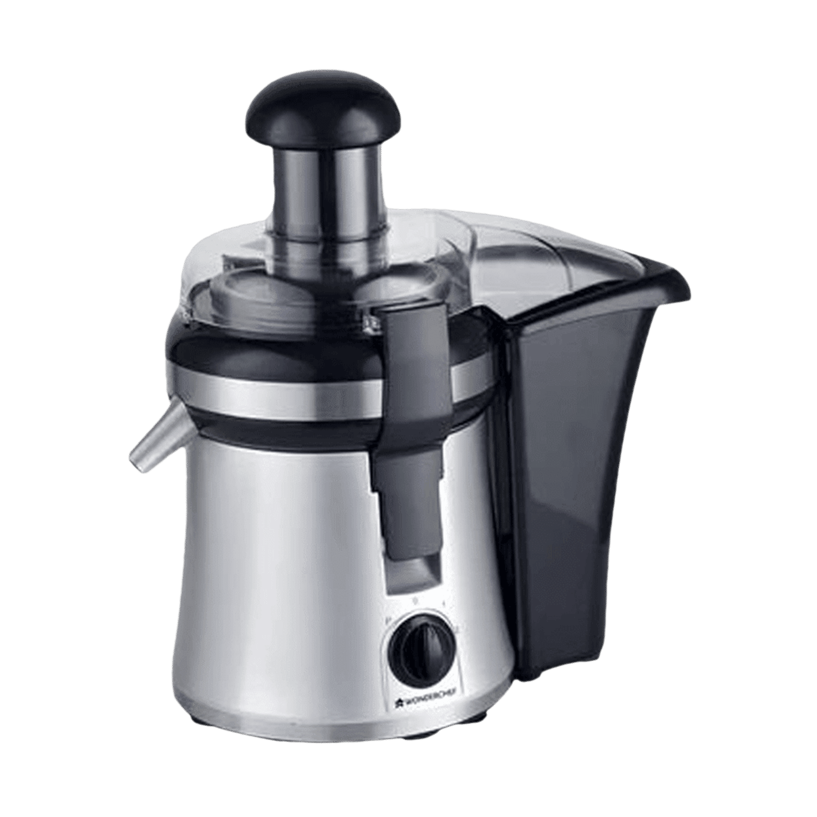 WONDERCHEF Prato 250 Watt 1 Jar Compact Juicer (Advance Copper Motor, Black/Silver) WONDERCHEF Prato 250 Watt 1 Jar Compact Juicer (Advance Copper Motor, Black/Silver)_1