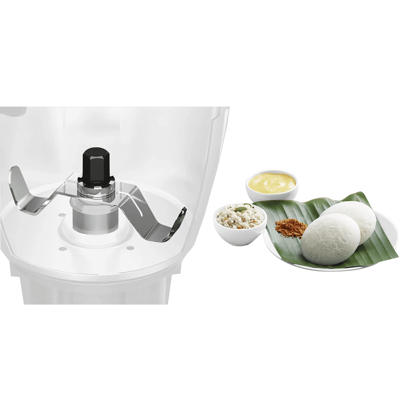BOSCH TrueMixx Pro 1000 Watt 3 Jars Mixer Grinder (22000 RPM, Stone Pounding Technology, White)_14