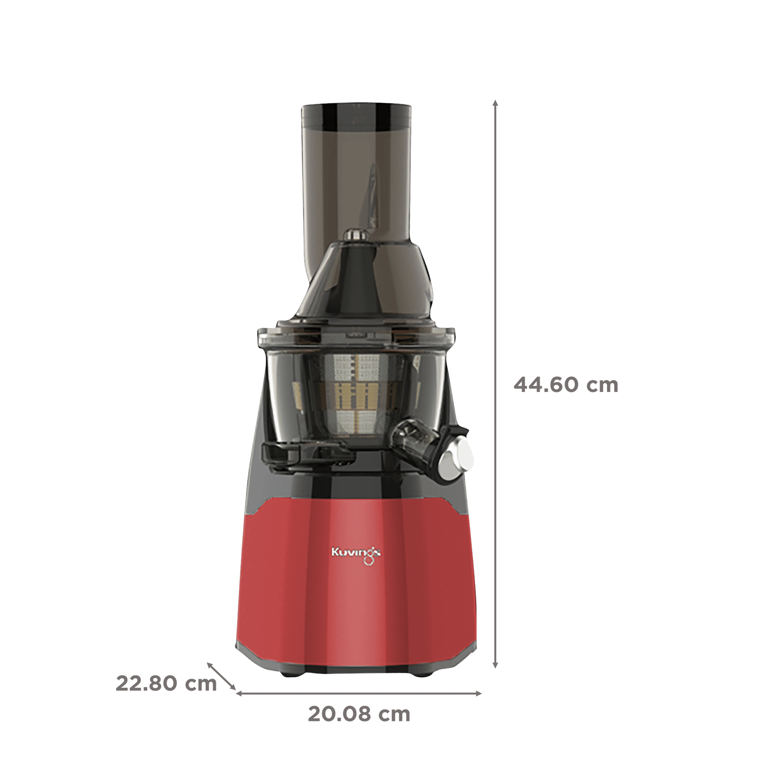 Kuvings EVO700 240 Watt 1 Jar Cold Press Slow Juicer (50 RPM, 3-in-1 Multi Function, Red) Kuvings EVO700 240 Watt 1 Jar Cold Press Slow Juicer (50 RPM, 3-in-1 Multi Function, Red)_3