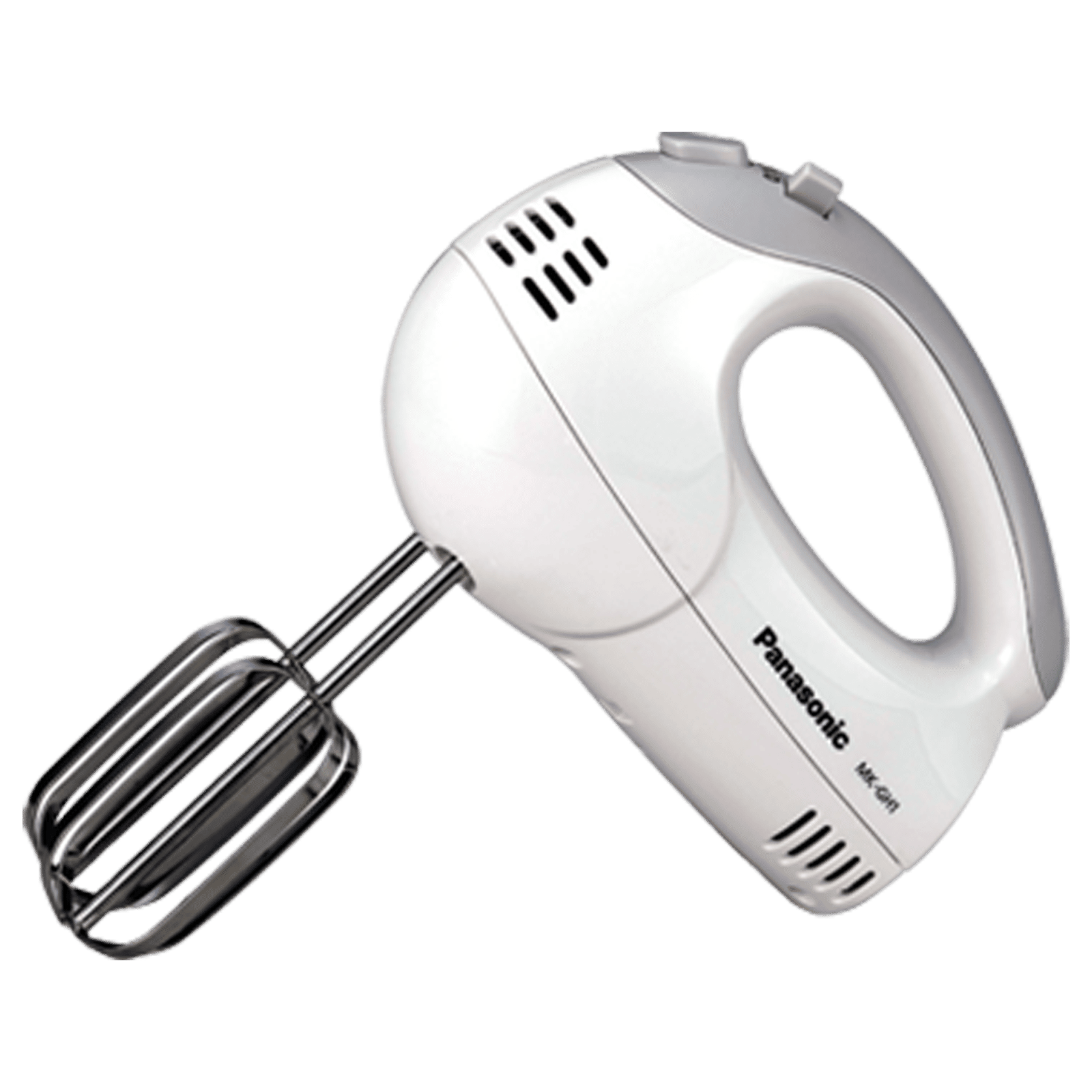 Panasonic MK-GH1 200 Watt 5 Speed Hand Blender with 2 Attachments (2 Attachments, 5 Speed Settings, MK-GH1, White)_1